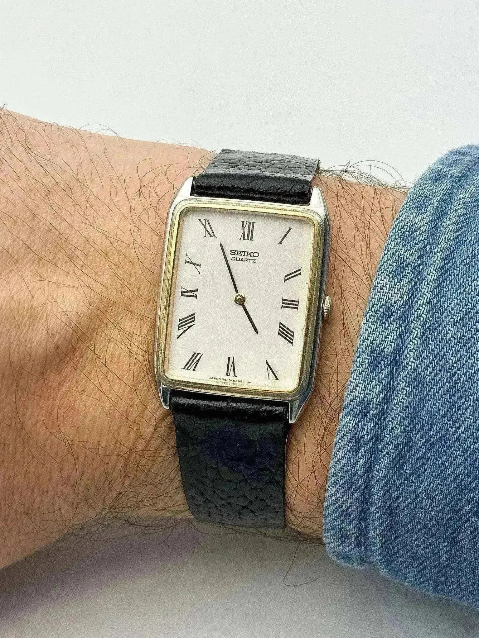 Seiko - Tank Gold Bezel - 1990 - Atelier Victor