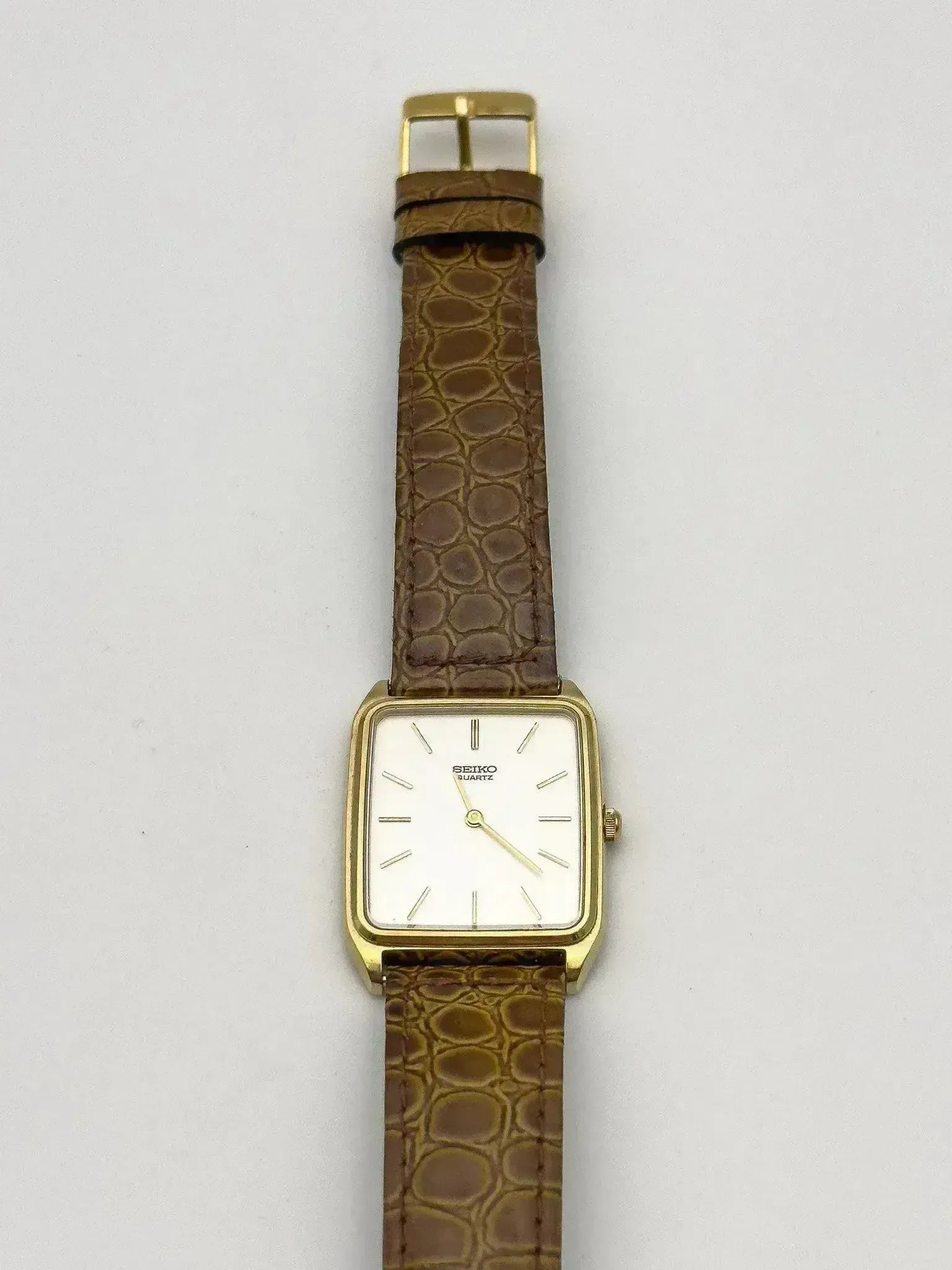 Seiko - Tank Large Gold - 1981 - Atelier Victor