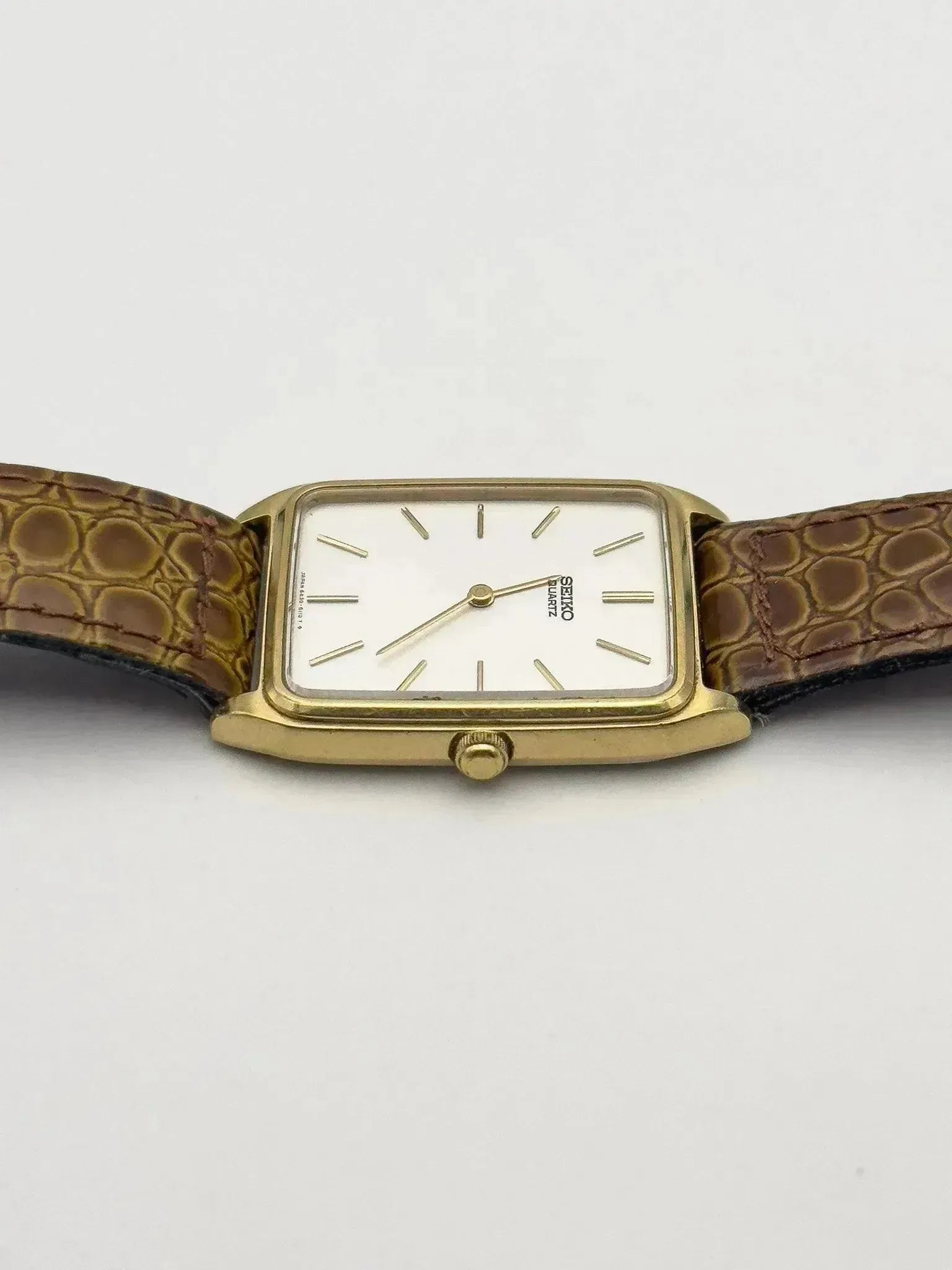 Seiko - Tank Large Gold - 1981 - Atelier Victor