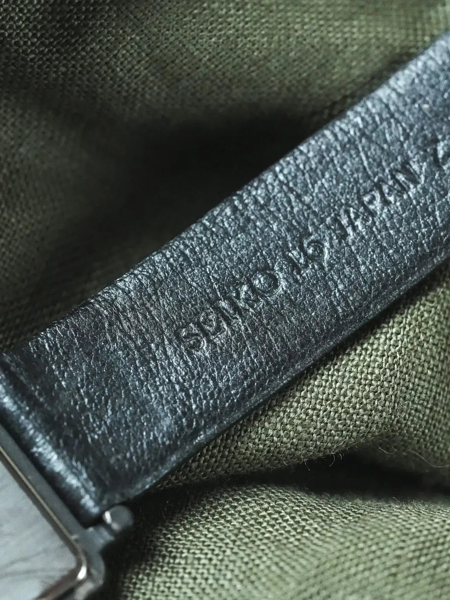 Seiko - Tank Noir Diagonale - 1996 - Atelier Victor