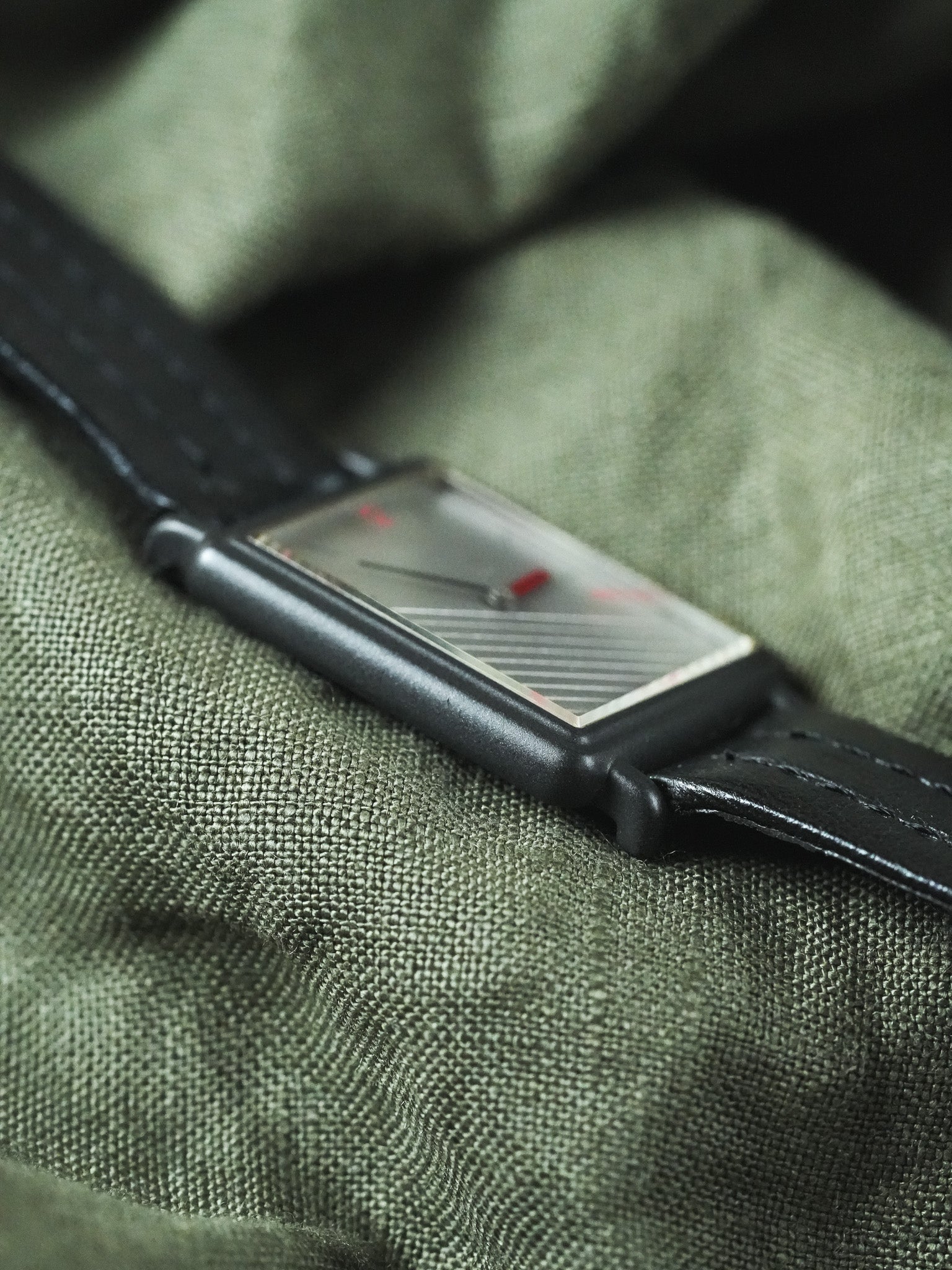 Seiko - Tank Noir Diagonale - 1996 - Atelier Victor - Vintage Shop