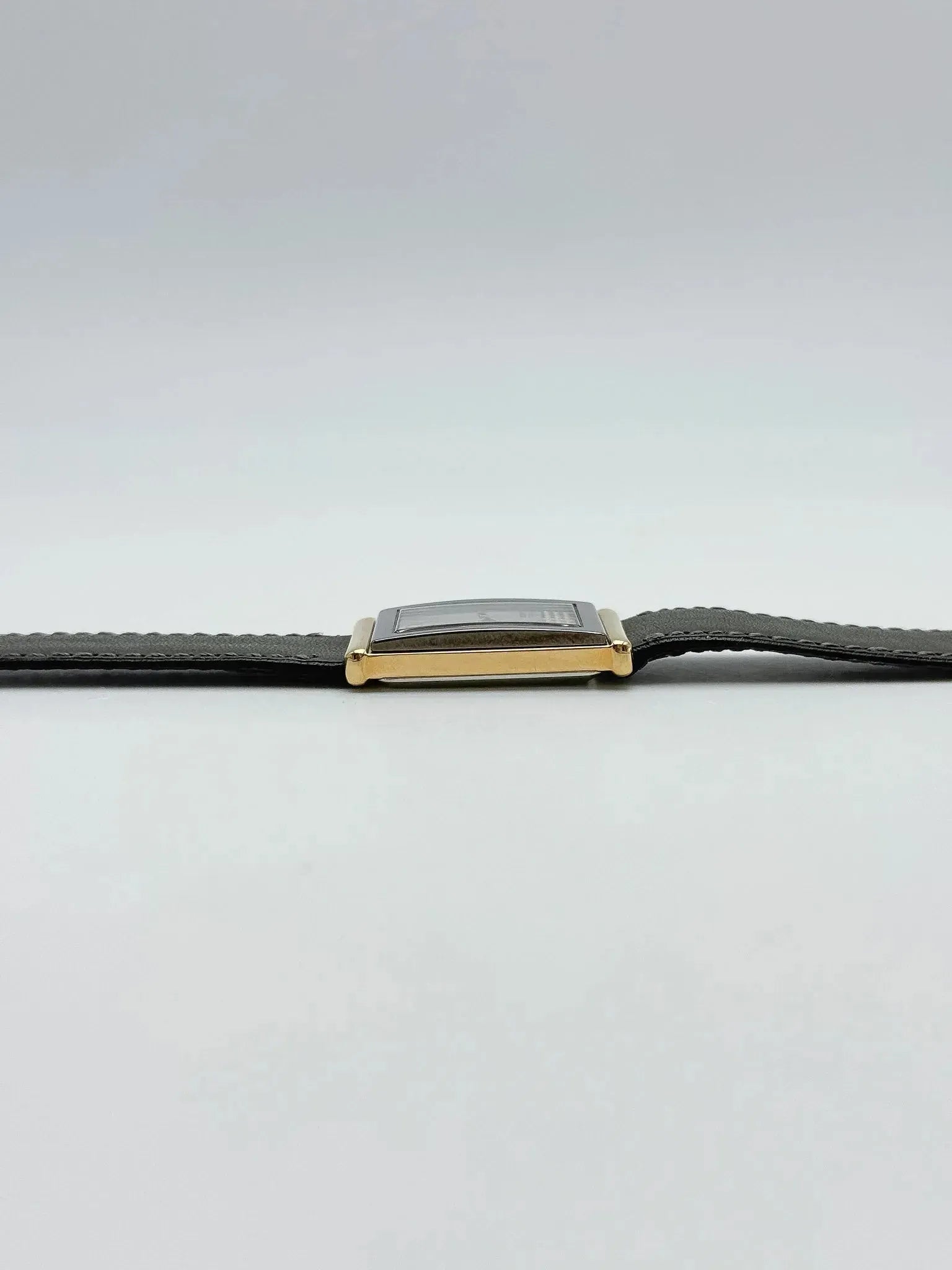 Seiko - Tank Noir Doré Dots - NOS - 1995 - Atelier Victor - Vintage Shop