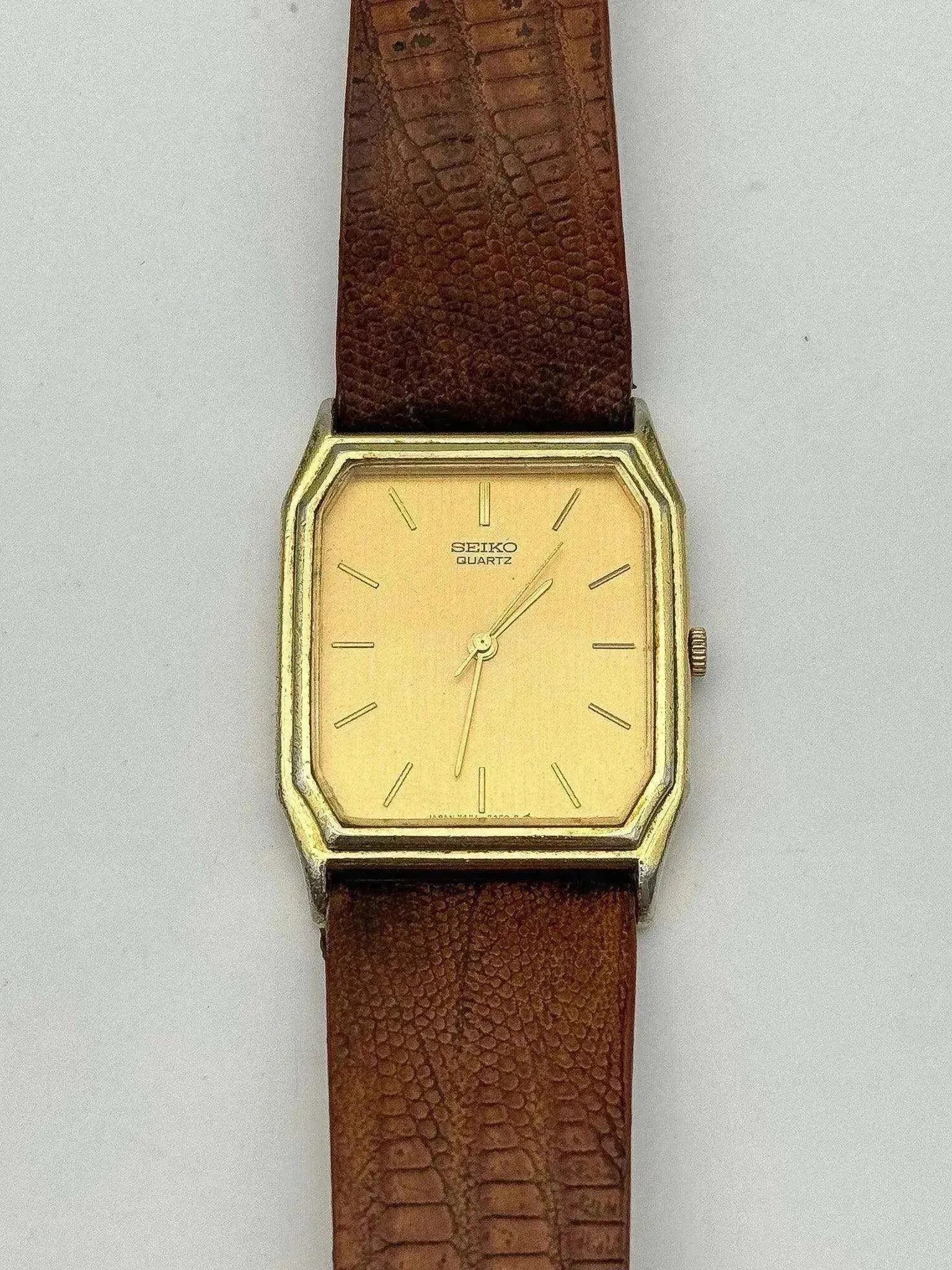 Seiko - Tank Octagon Gold - 1984 - Atelier Victor - Vintage Shop
