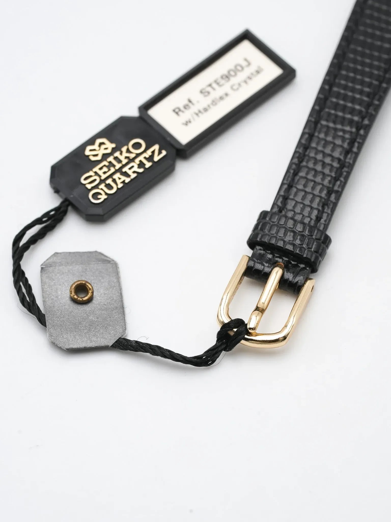 Seiko - Tank Octogonale Tapisserie Plaqué or Femme - NOS - 1995 - Atelier Victor