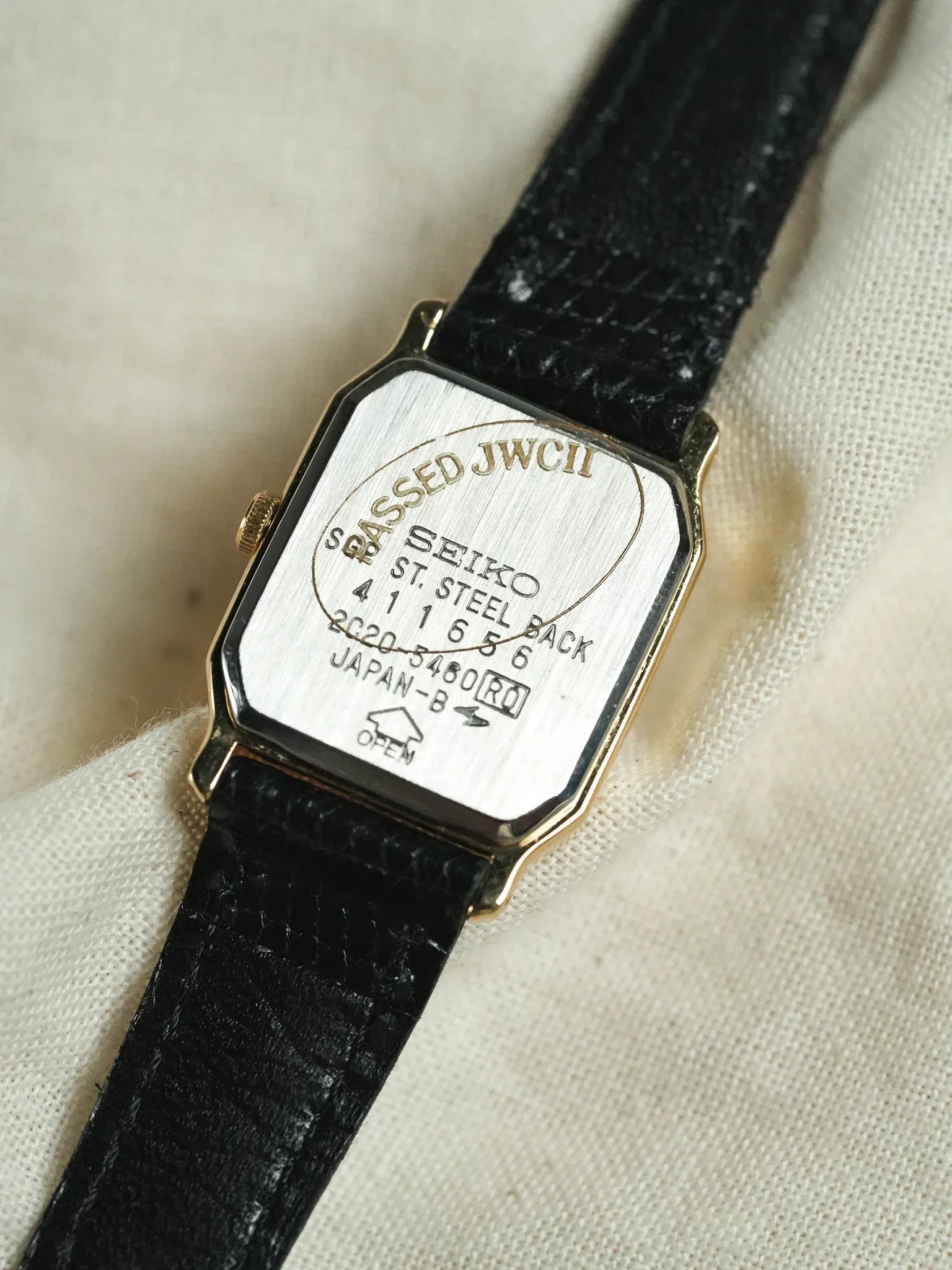 Seiko - Tank Or Cadran dorée - NOS - 1994 - Atelier Victor