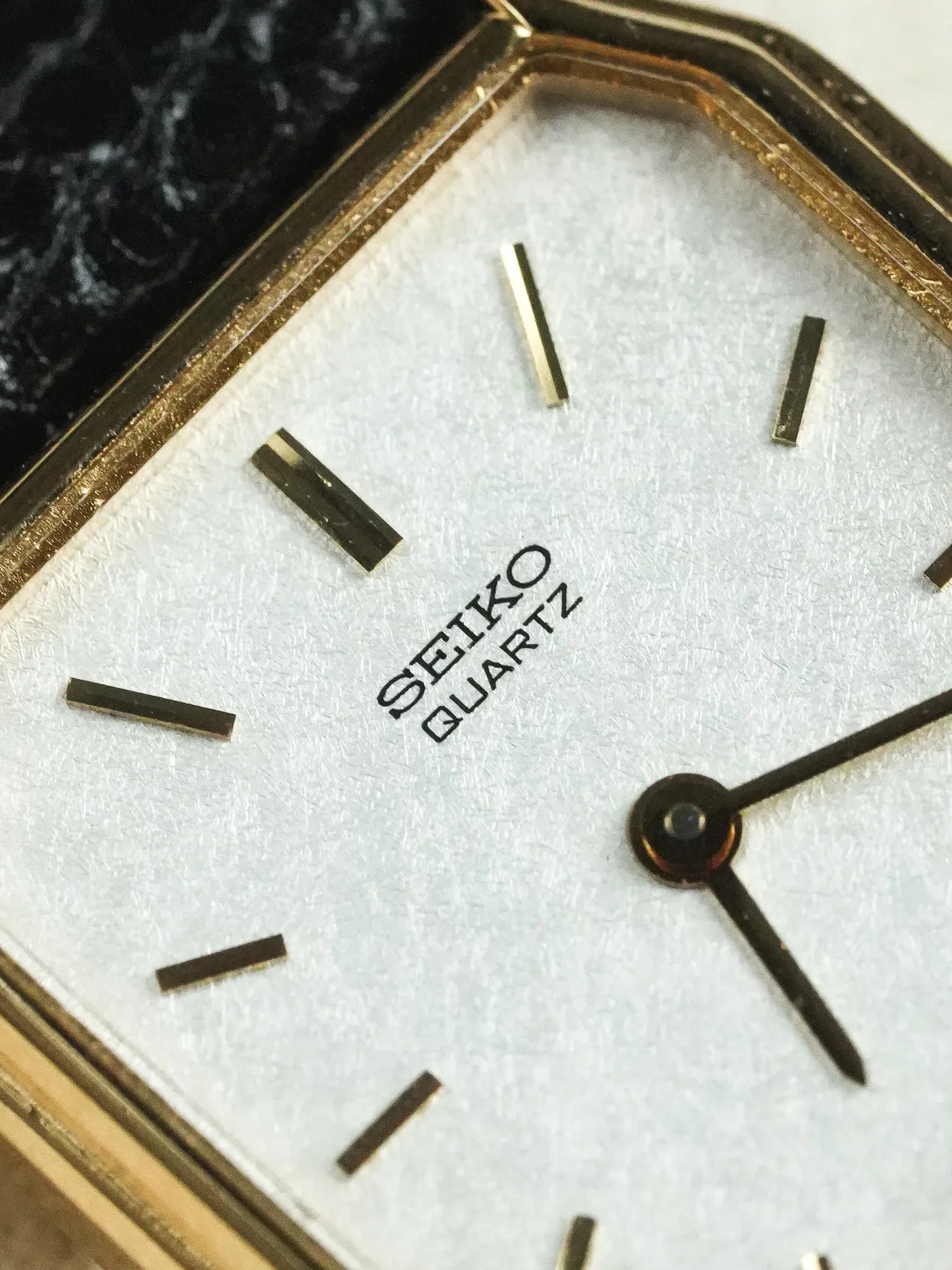 Seiko - Tank Or Cadran dorée - NOS - 1994 - Atelier Victor