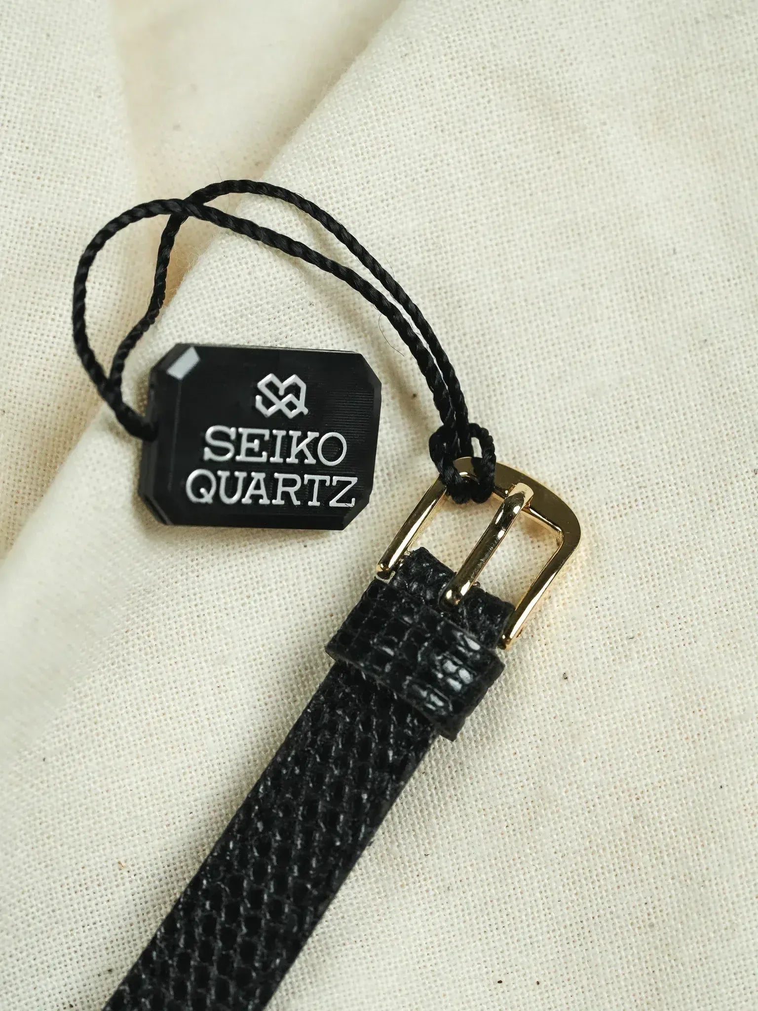 Seiko - Tank Or Cadran dorée - NOS - 1994 - Atelier Victor