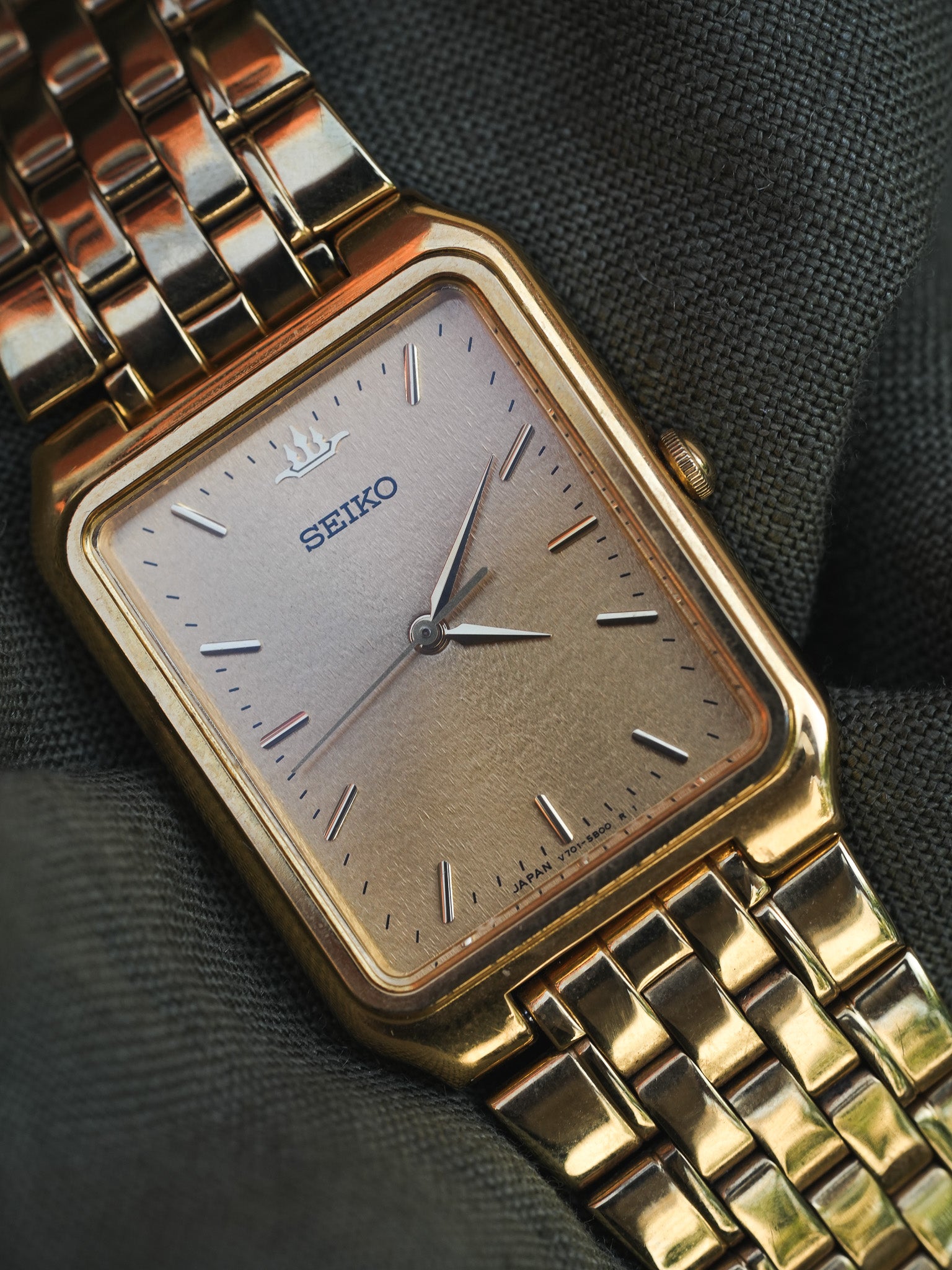 Seiko - Tank Or Cadran dust - 1995 - Atelier Victor - Vintage Shop