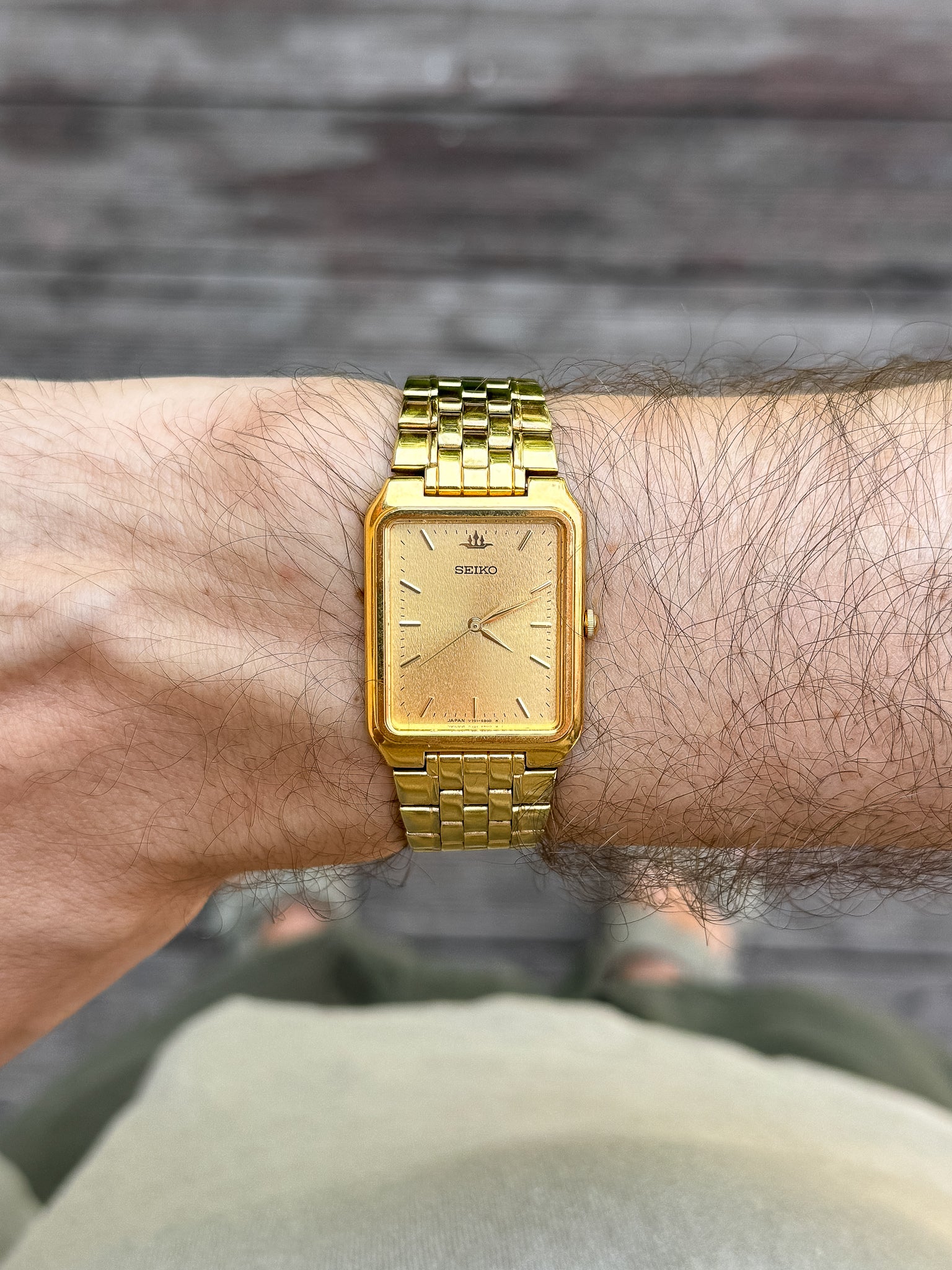 Seiko - Tank Or Cadran dust - 1995 - Atelier Victor - Vintage Shop