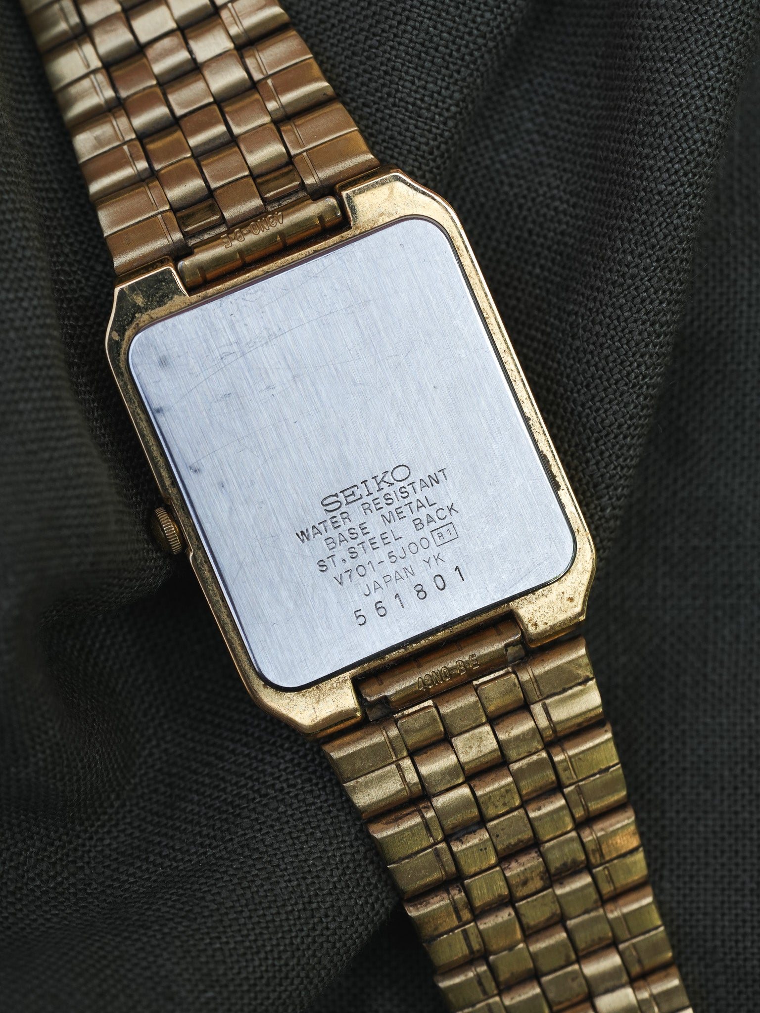Seiko - Tank Or Cadran dust - 1995 - Atelier Victor - Vintage Shop