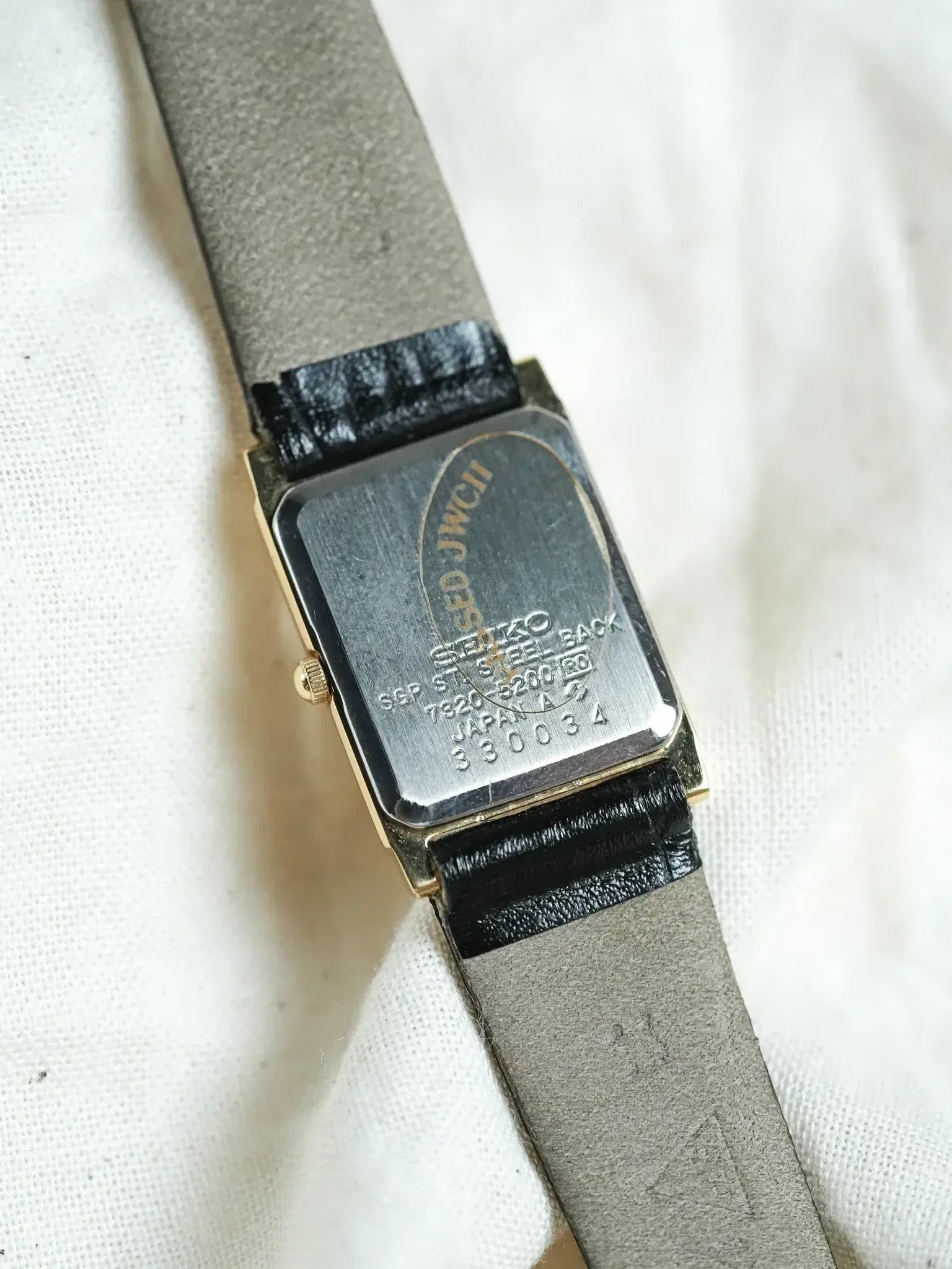 Seiko - Tank Or Laque Noir - 1993 - Atelier Victor