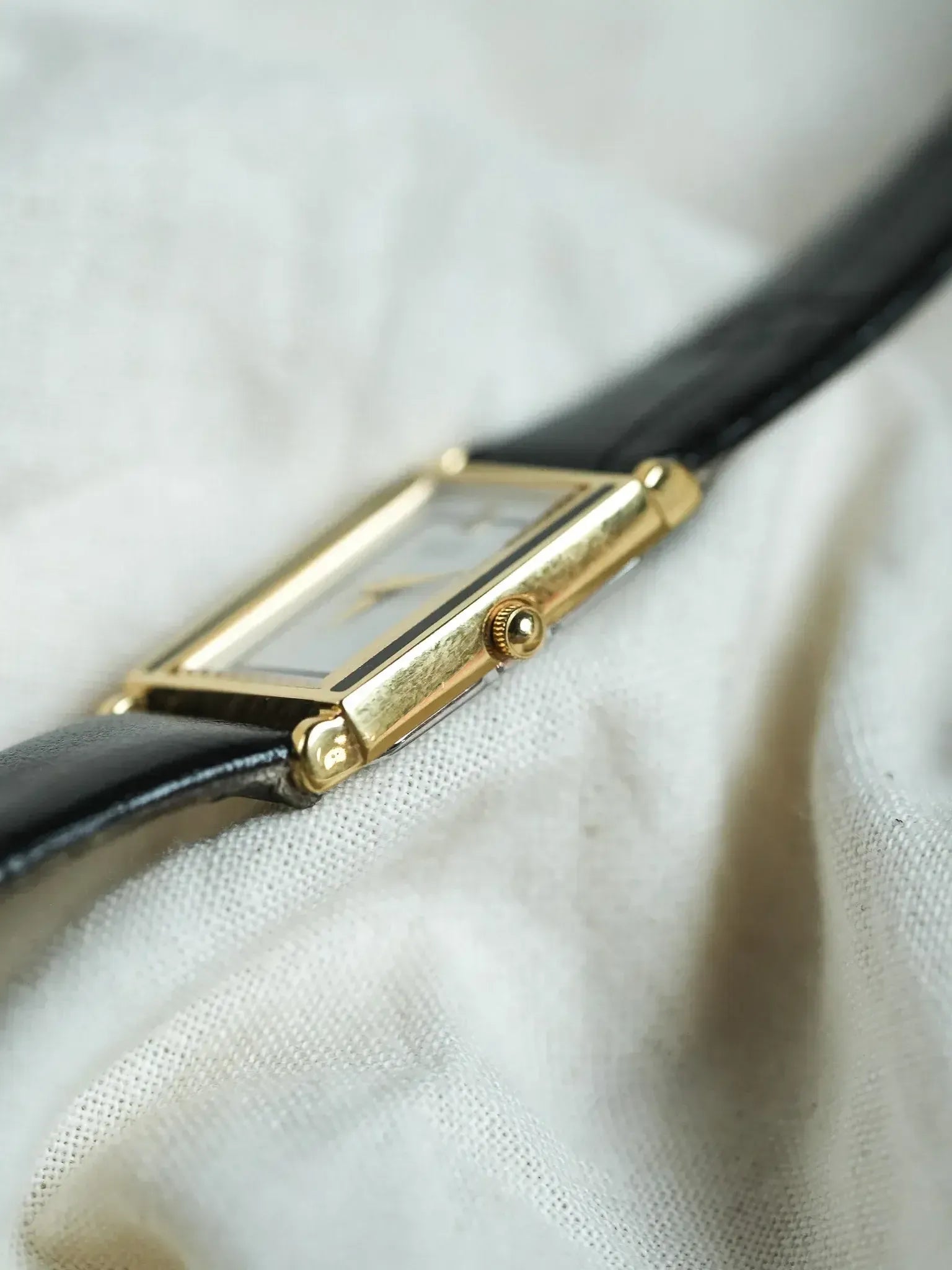 Seiko - Tank Or Laque Noir - 1993 - Atelier Victor