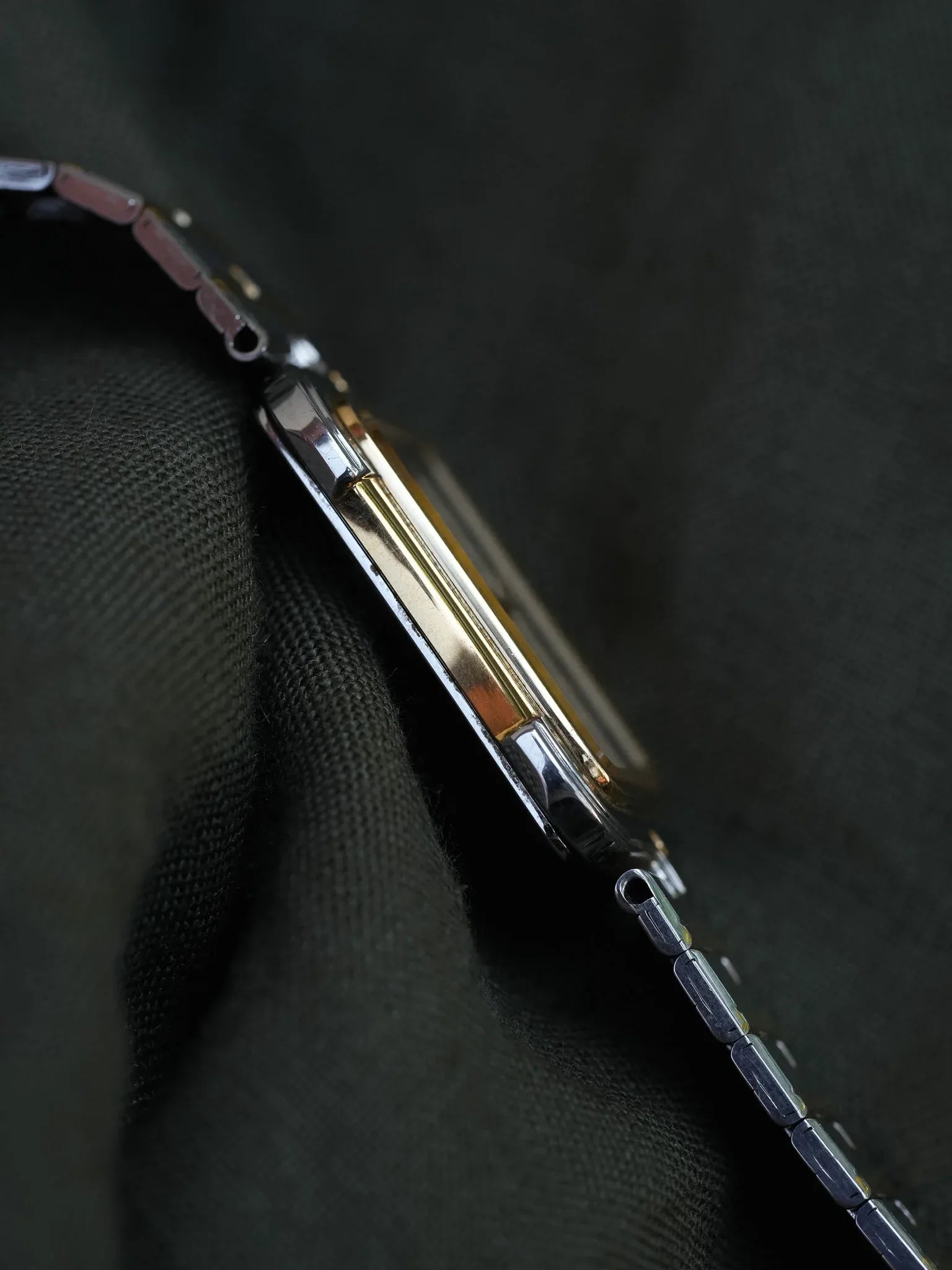 Seiko - Tank Special Acier Or Bracelet acier - Boite - 1983 - Atelier Victor