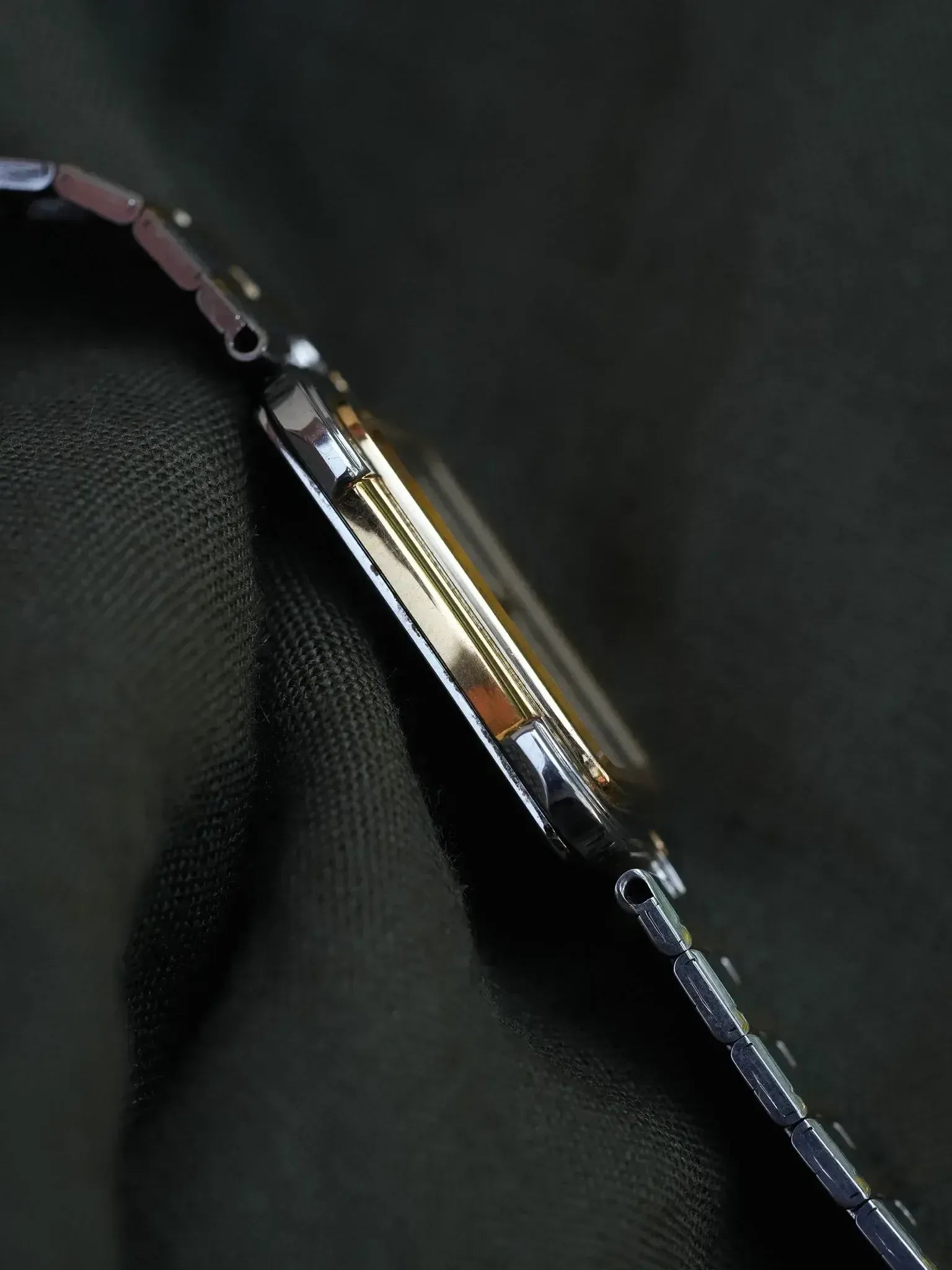 Seiko - Tank Special Acier Or Bracelet acier - Boite - 1983 - Atelier Victor