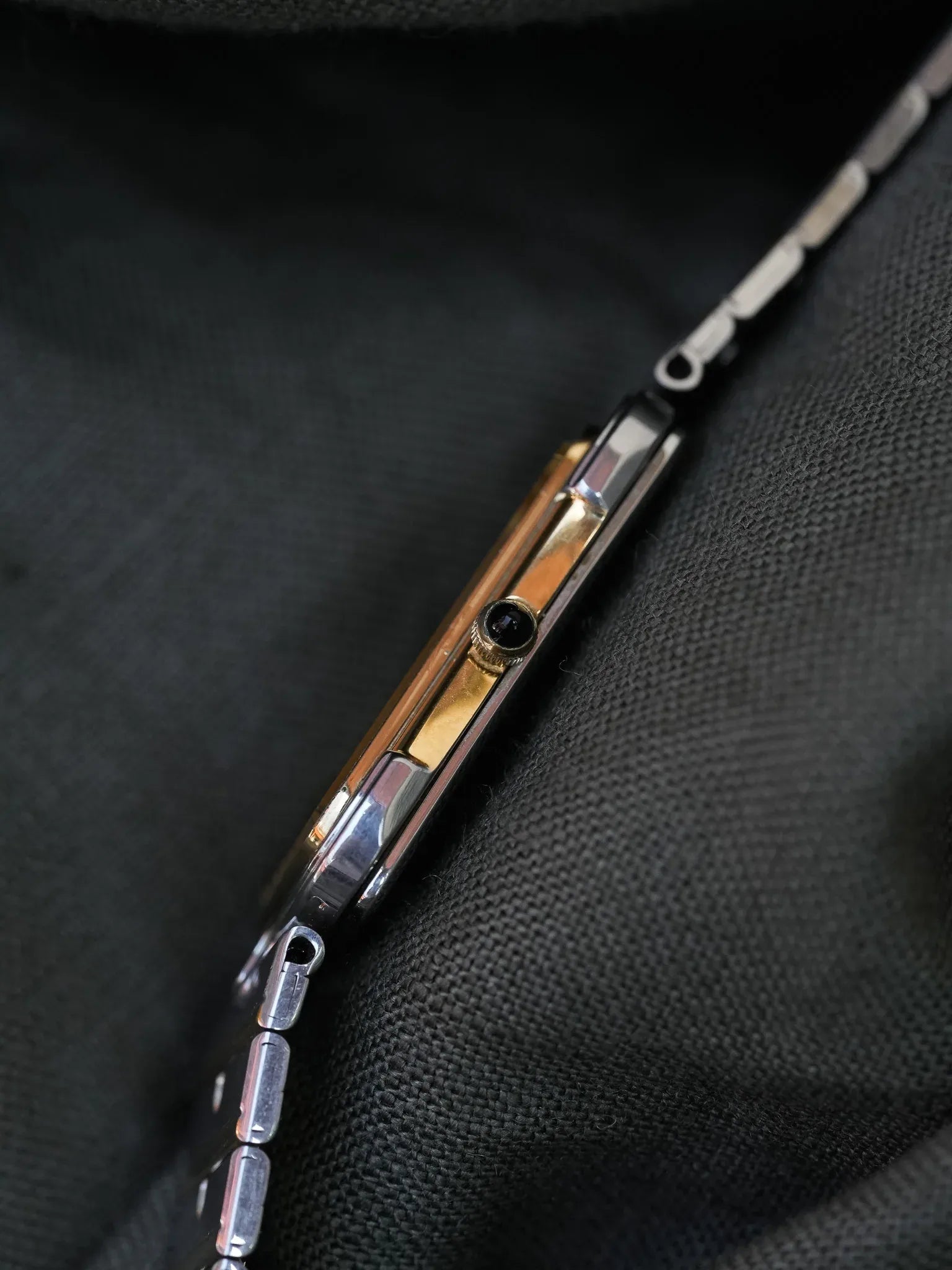 Seiko - Tank Special Acier Or Bracelet acier - Boite - 1983 - Atelier Victor