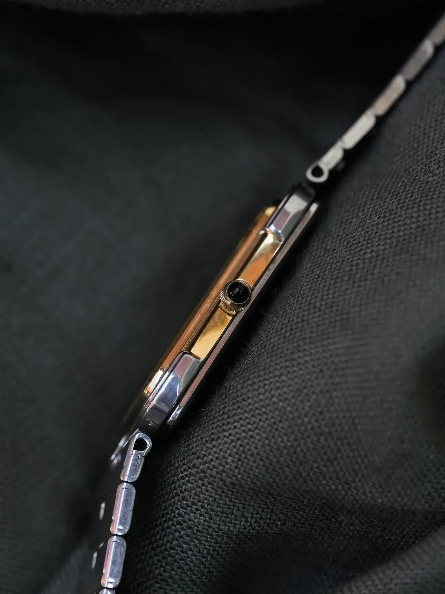 Seiko - Tank Special Acier Or Bracelet acier - Boite - 1983 - Atelier Victor