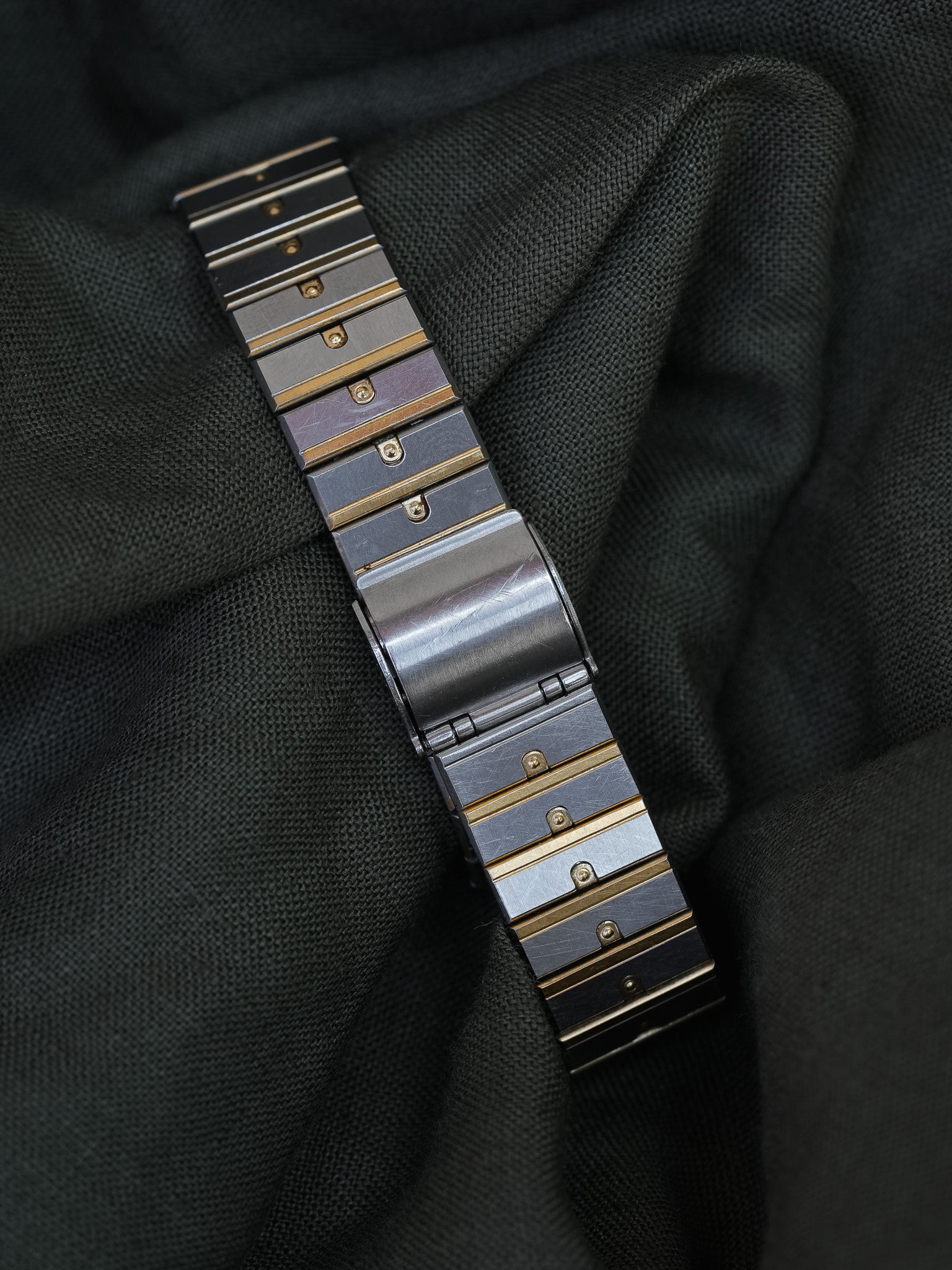 Seiko - Tank Special Acier Or Bracelet acier - Boite - 1983 - Atelier Victor - Vintage Shop