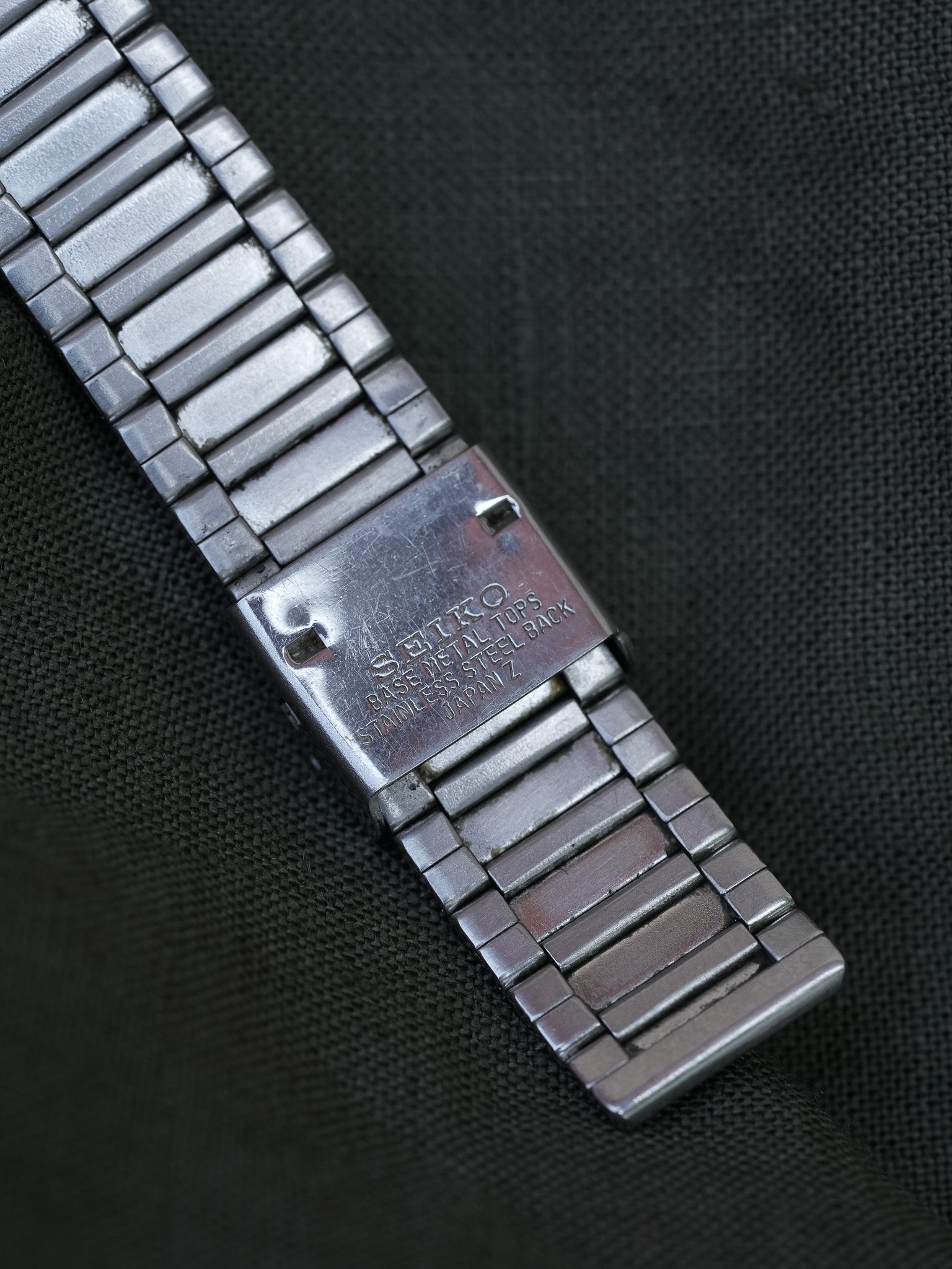 Seiko - Tank Special Acier Or Bracelet acier - Boite - 1983 - Atelier Victor - Vintage Shop