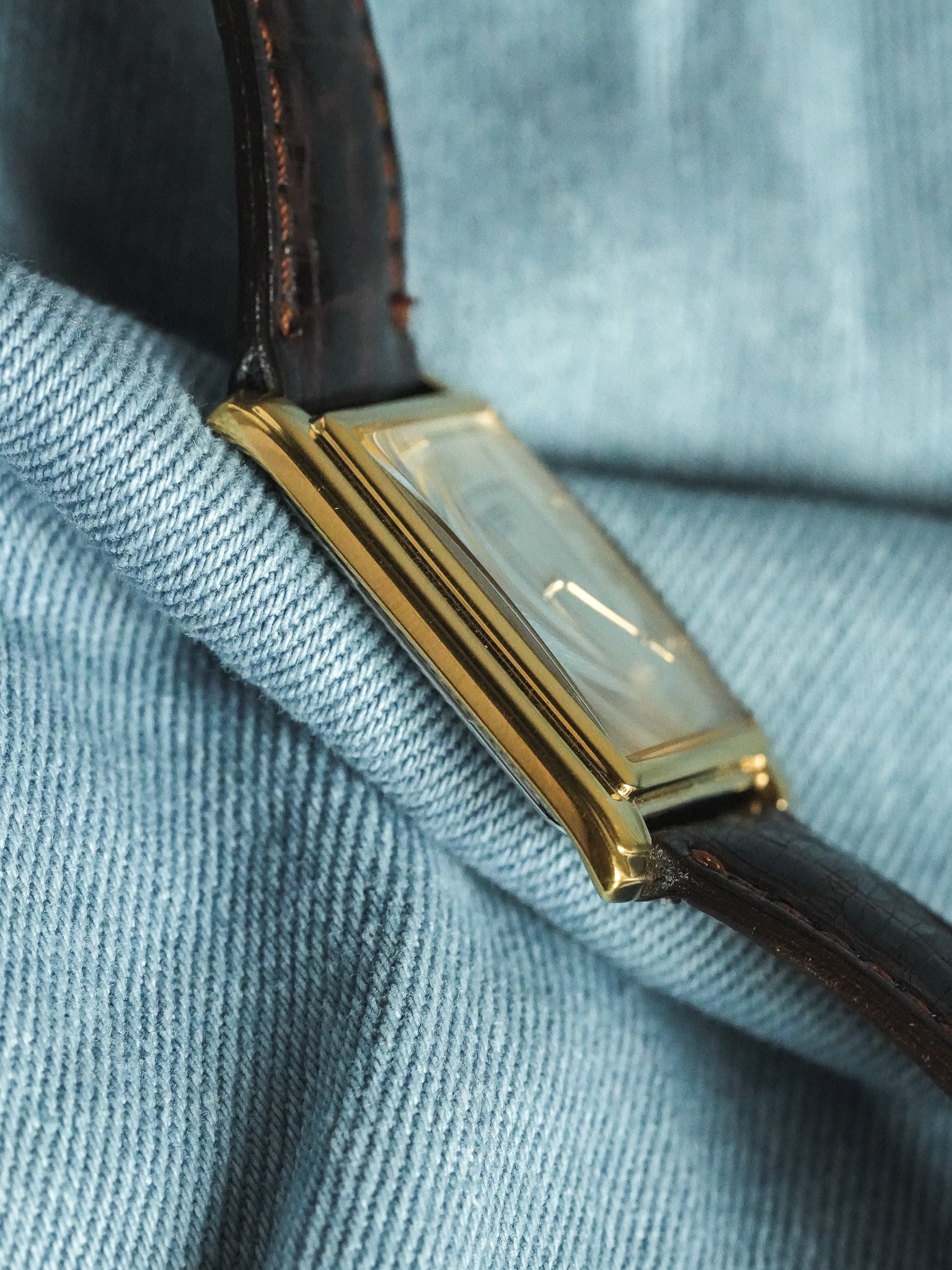 Seiko - Tank Stepcase OR date 6h - 2001 - Atelier Victor - Vintage Shop