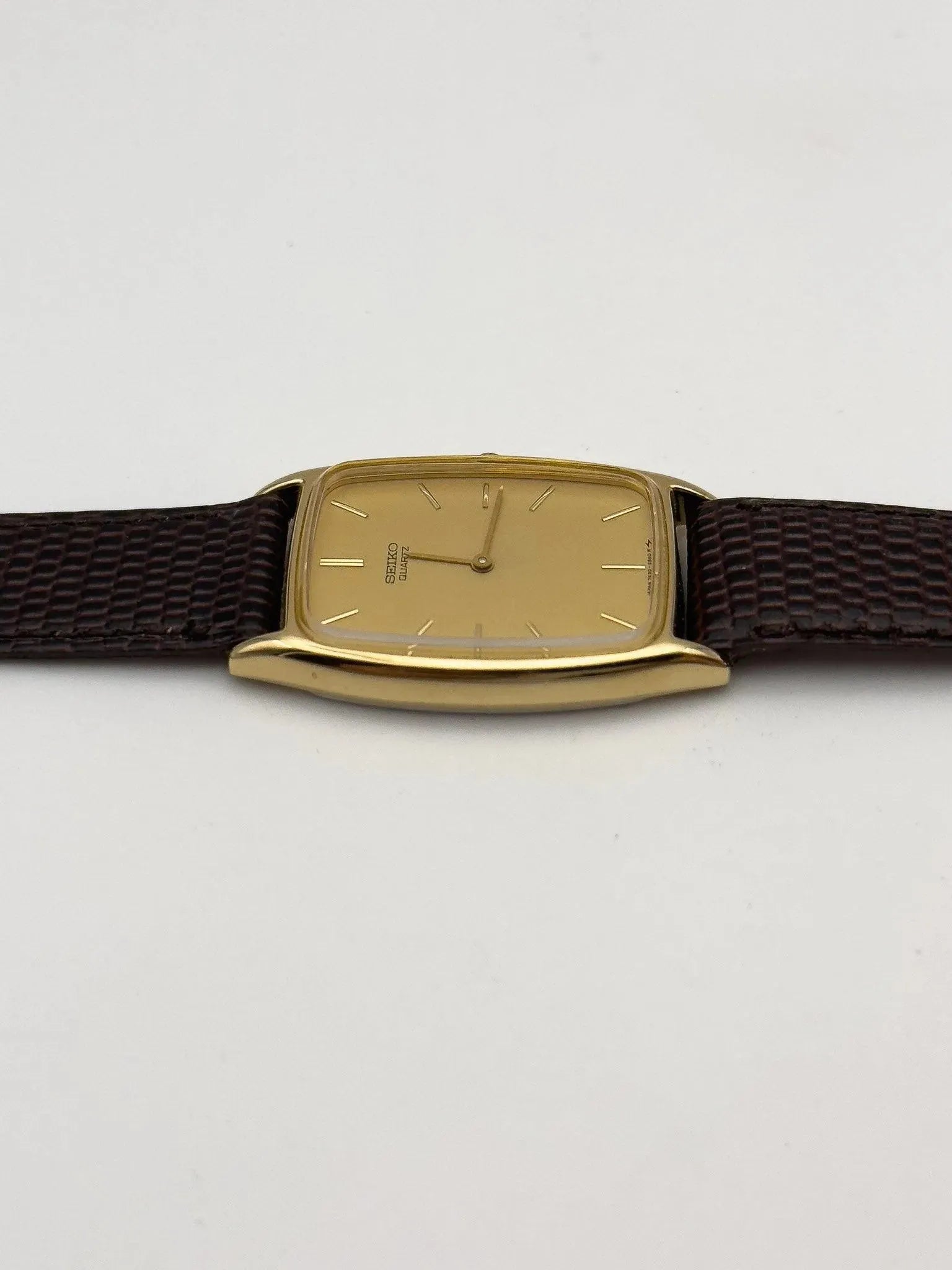 Seiko - Tonneau Gold NOS - 1984 - Atelier Victor Paris - Vintage Watch Shop Dubai