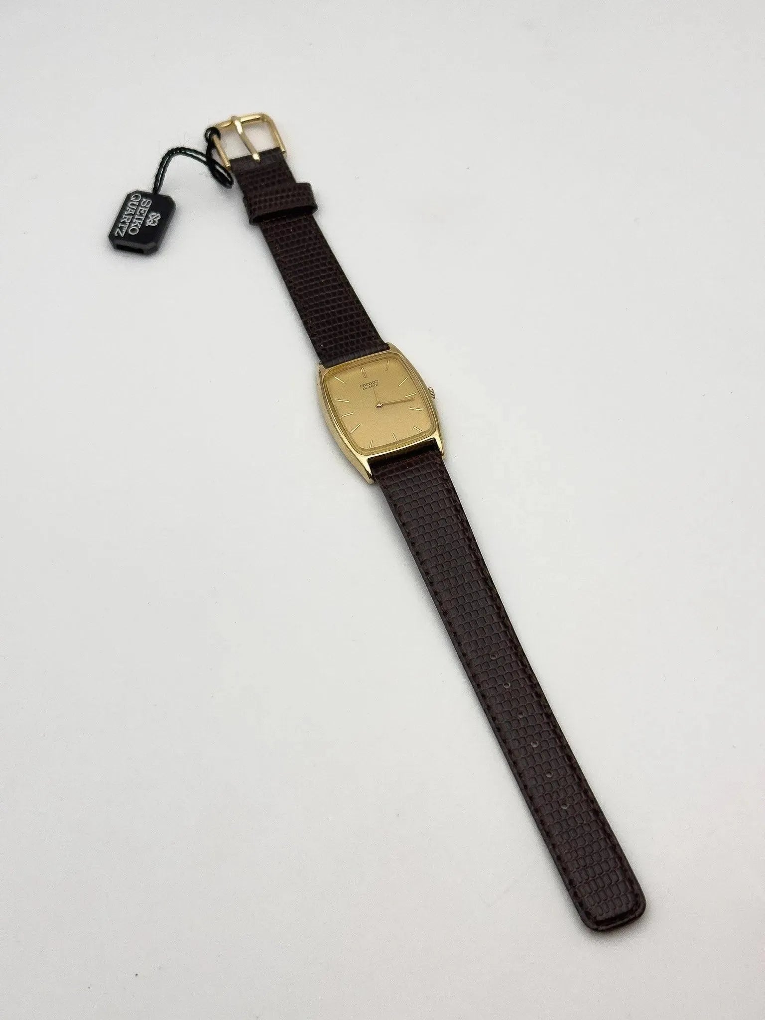 Seiko - Tonneau Gold NOS - 1984 - Atelier Victor Paris - Vintage Watch Shop Dubai