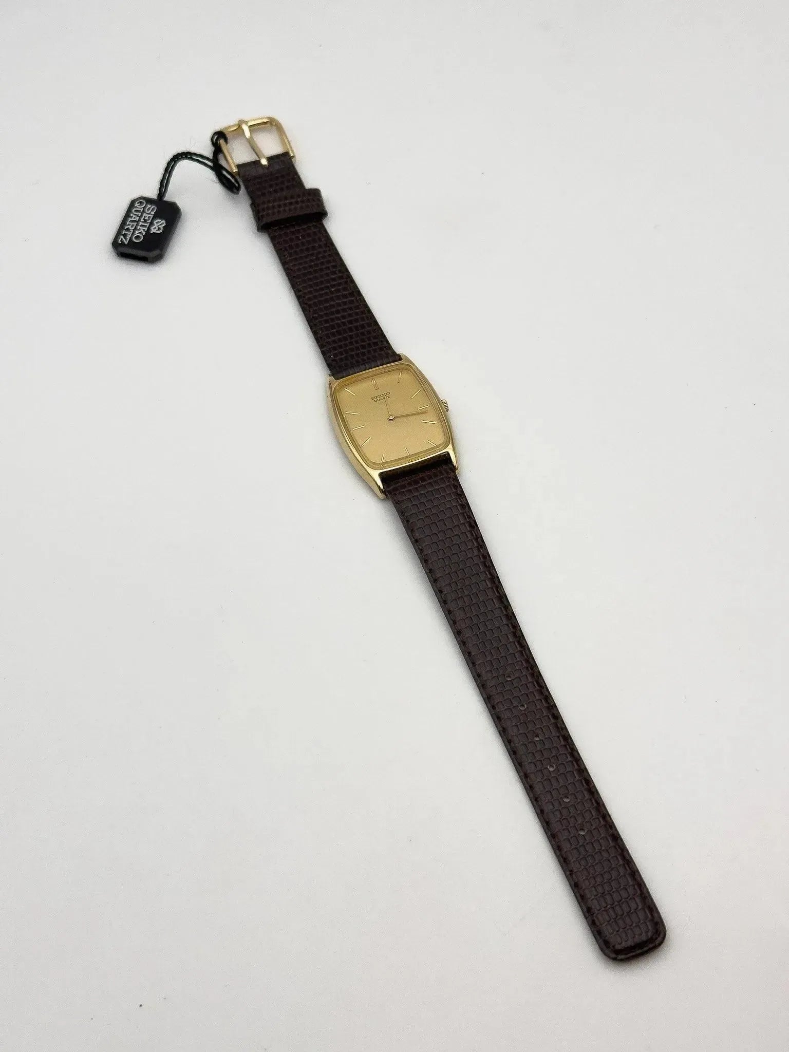 Seiko - Tonneau Gold NOS - 1984 - Atelier Victor - Vintage Shop