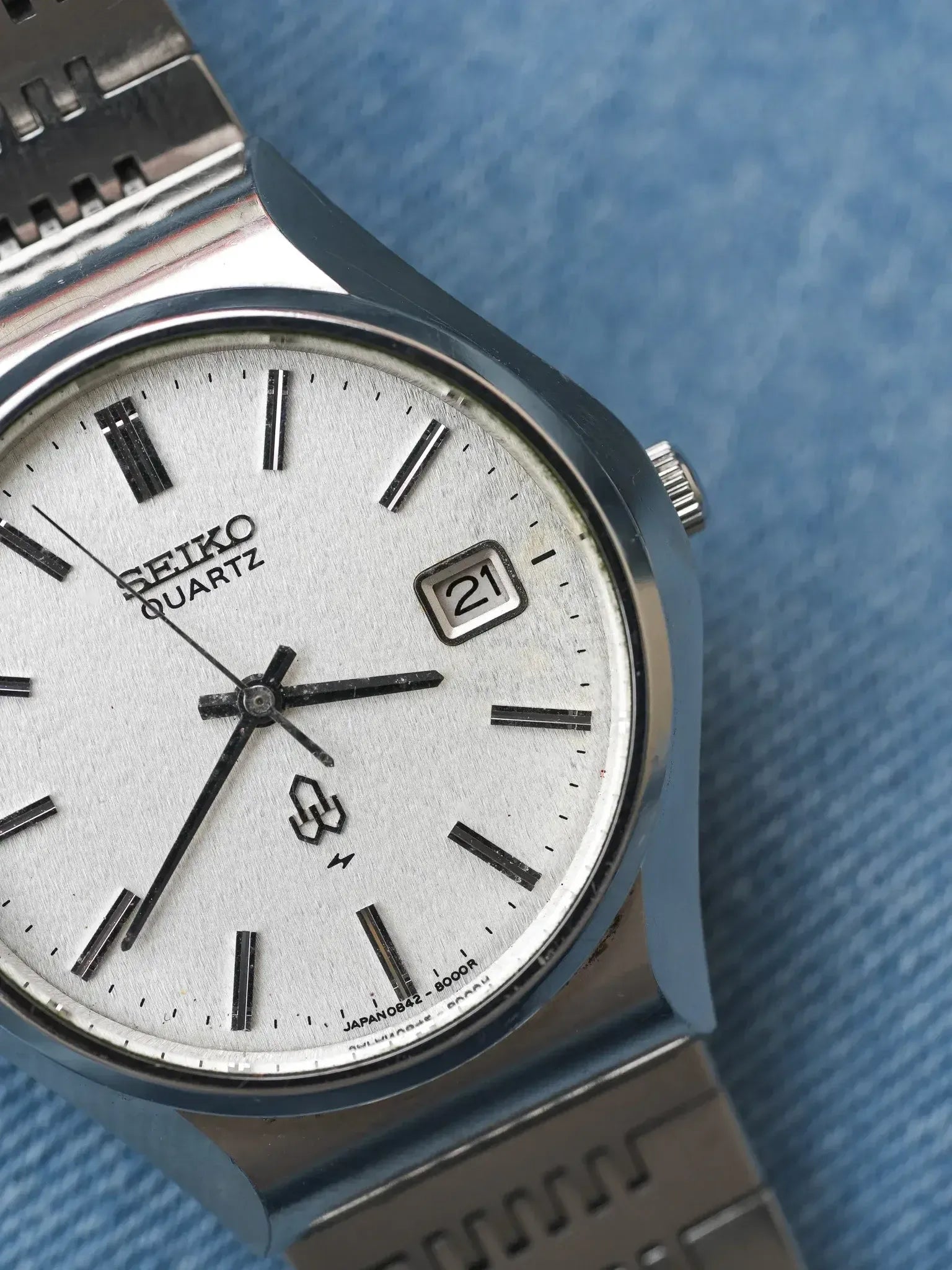 Seiko - Type 2 Argent sablé date - 1975 - Atelier Victor