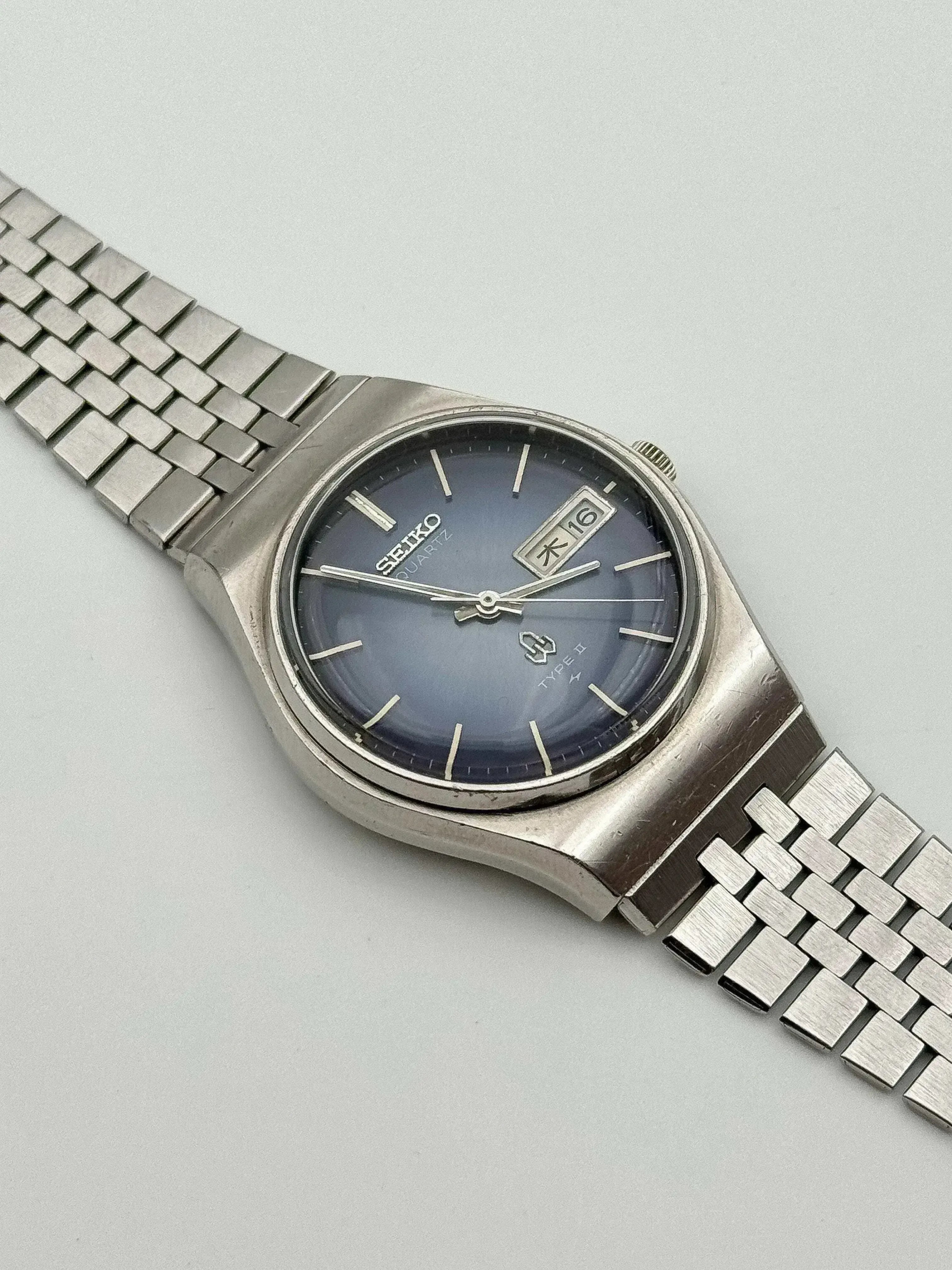 Seiko - Type II Blue Daydate Kanji Acier - 1978 - Atelier Victor