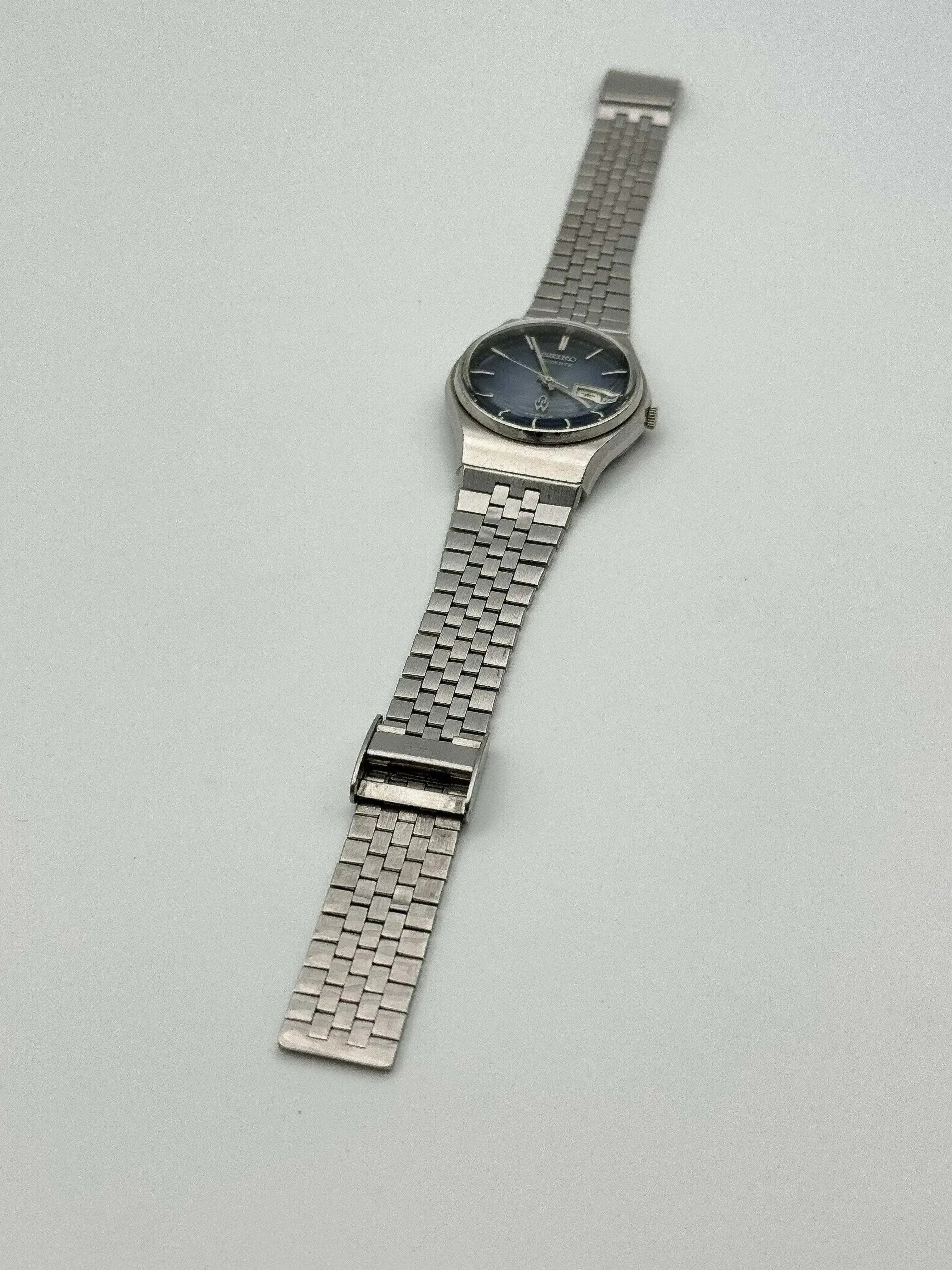 Seiko - Type II Blue Daydate Kanji Acier - 1978 - Atelier Victor