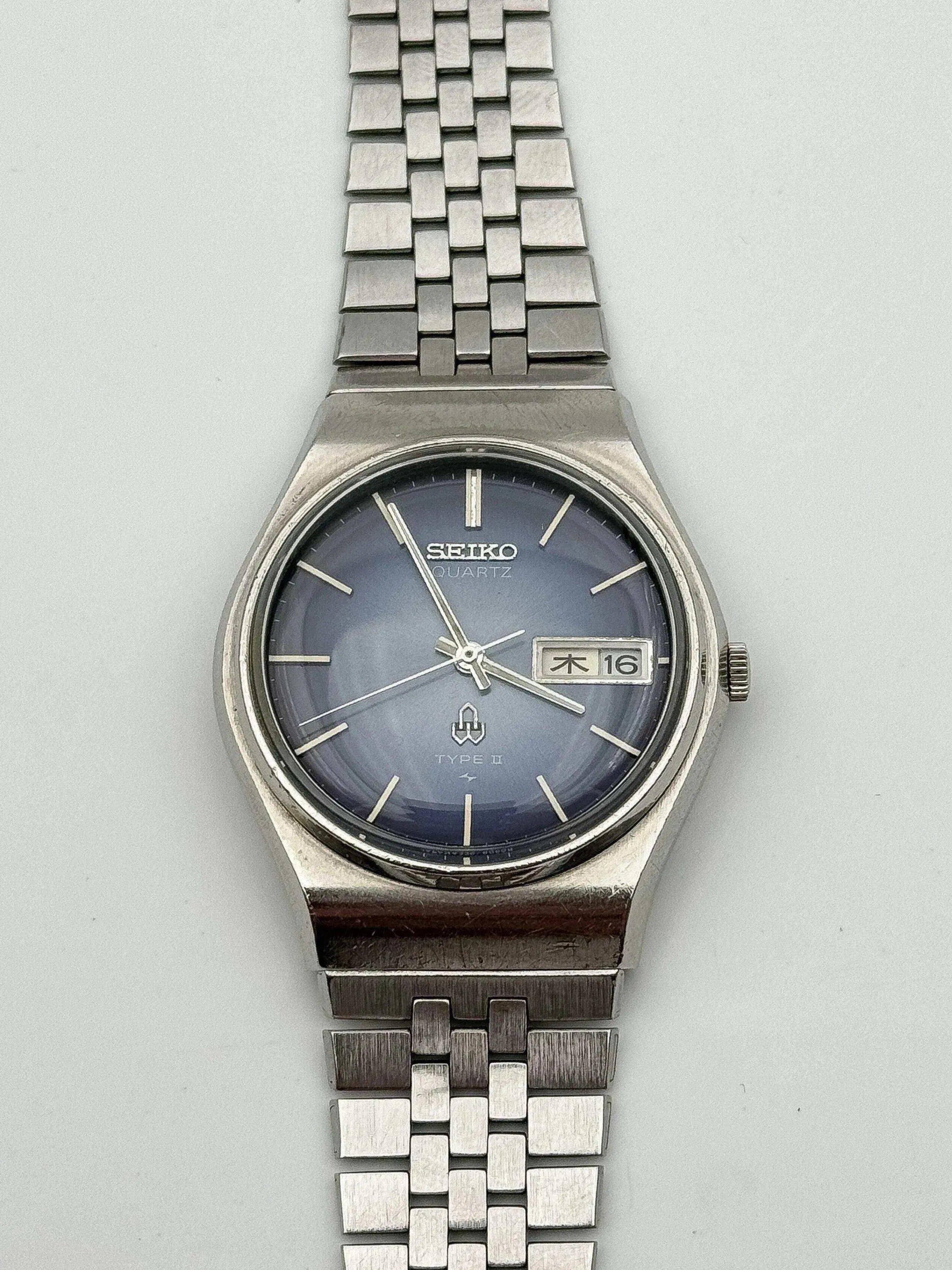 Seiko - Type II Blue Daydate Kanji Acier - 1978 - Atelier Victor