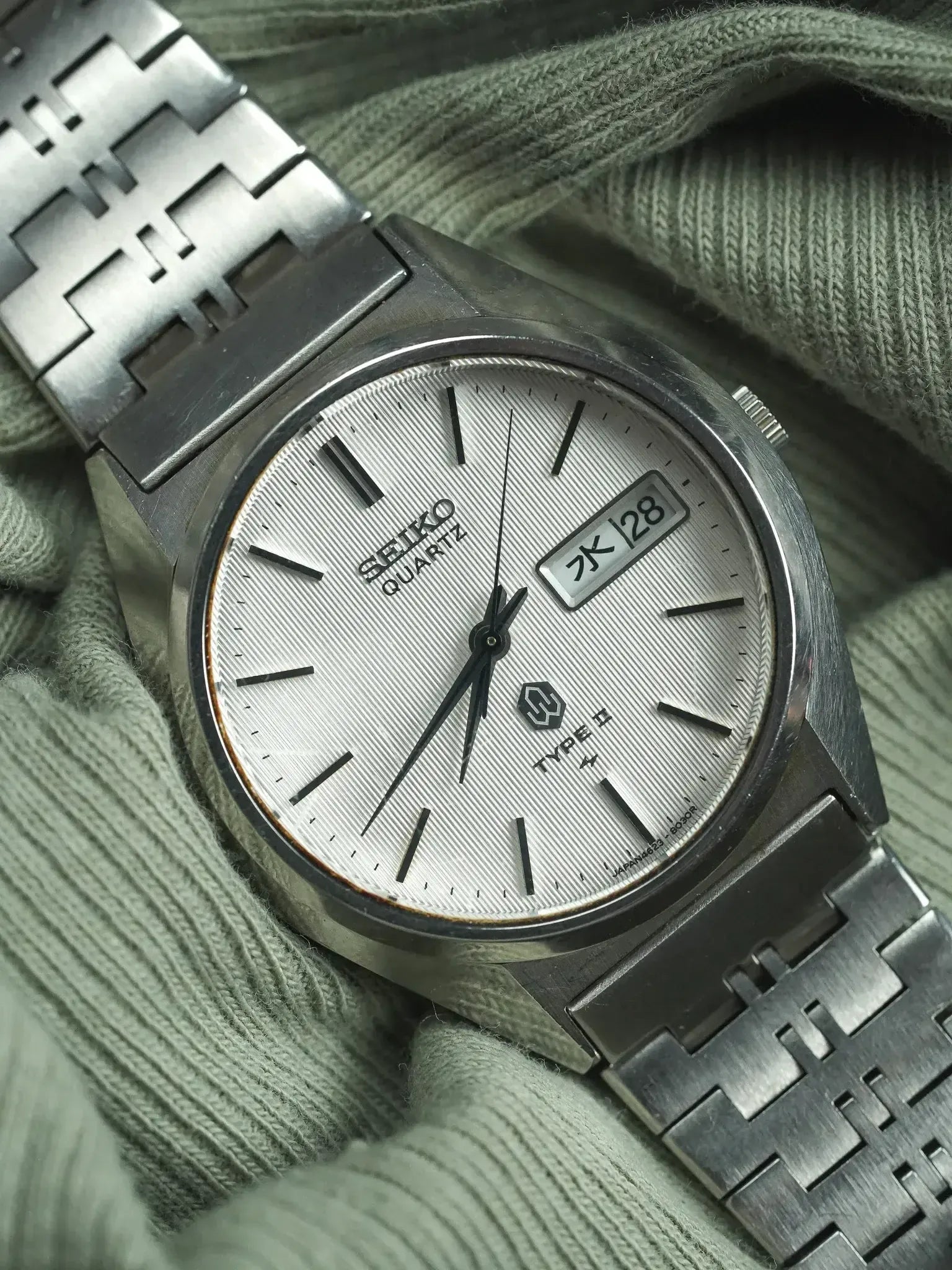 Seiko - Type II Daydate kanji Acier tapissé bracelet acier spéciale - 1987 - Atelier Victor