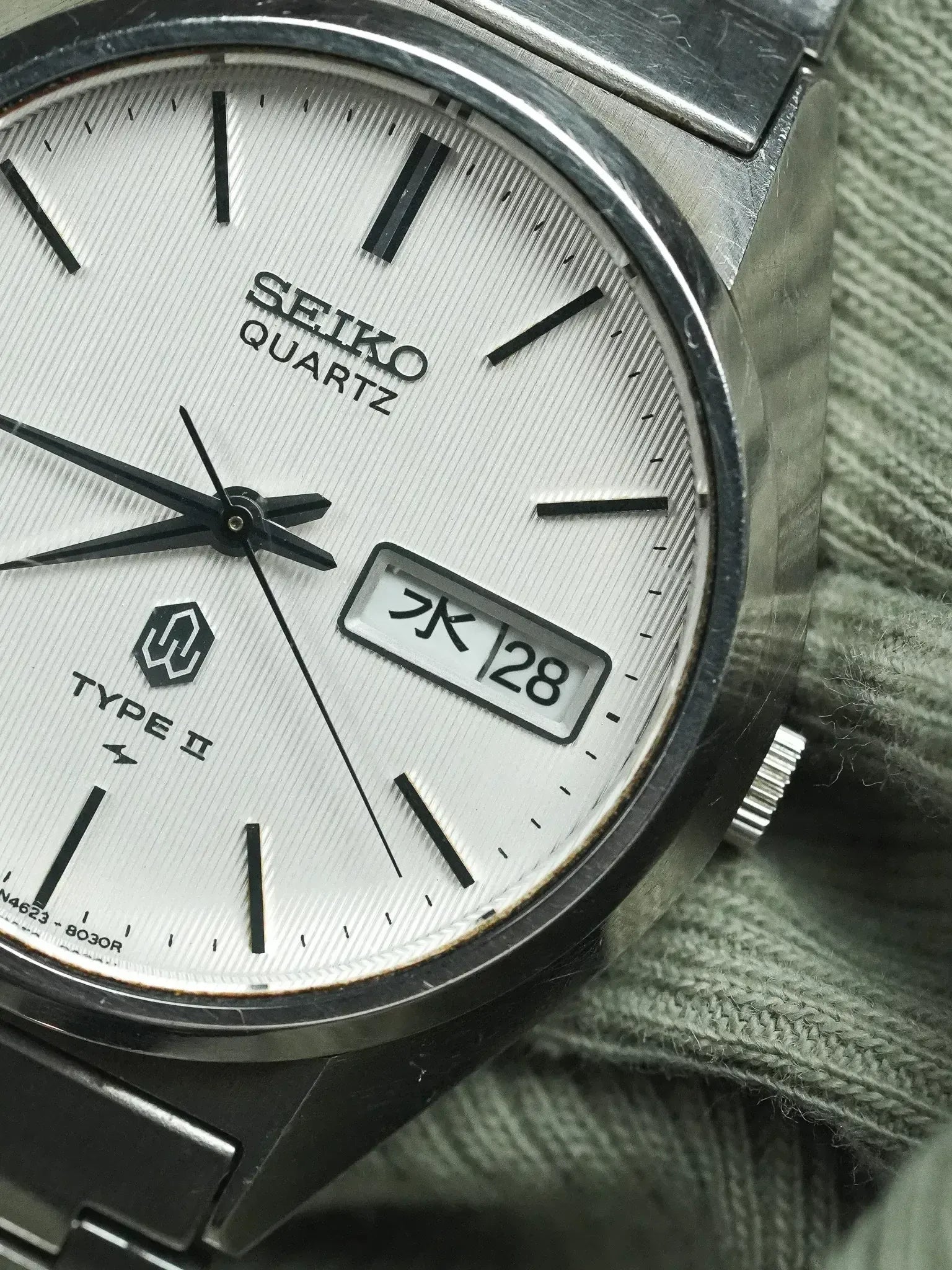 Seiko - Type II Daydate kanji Acier tapissé bracelet acier spéciale - 1987 - Atelier Victor