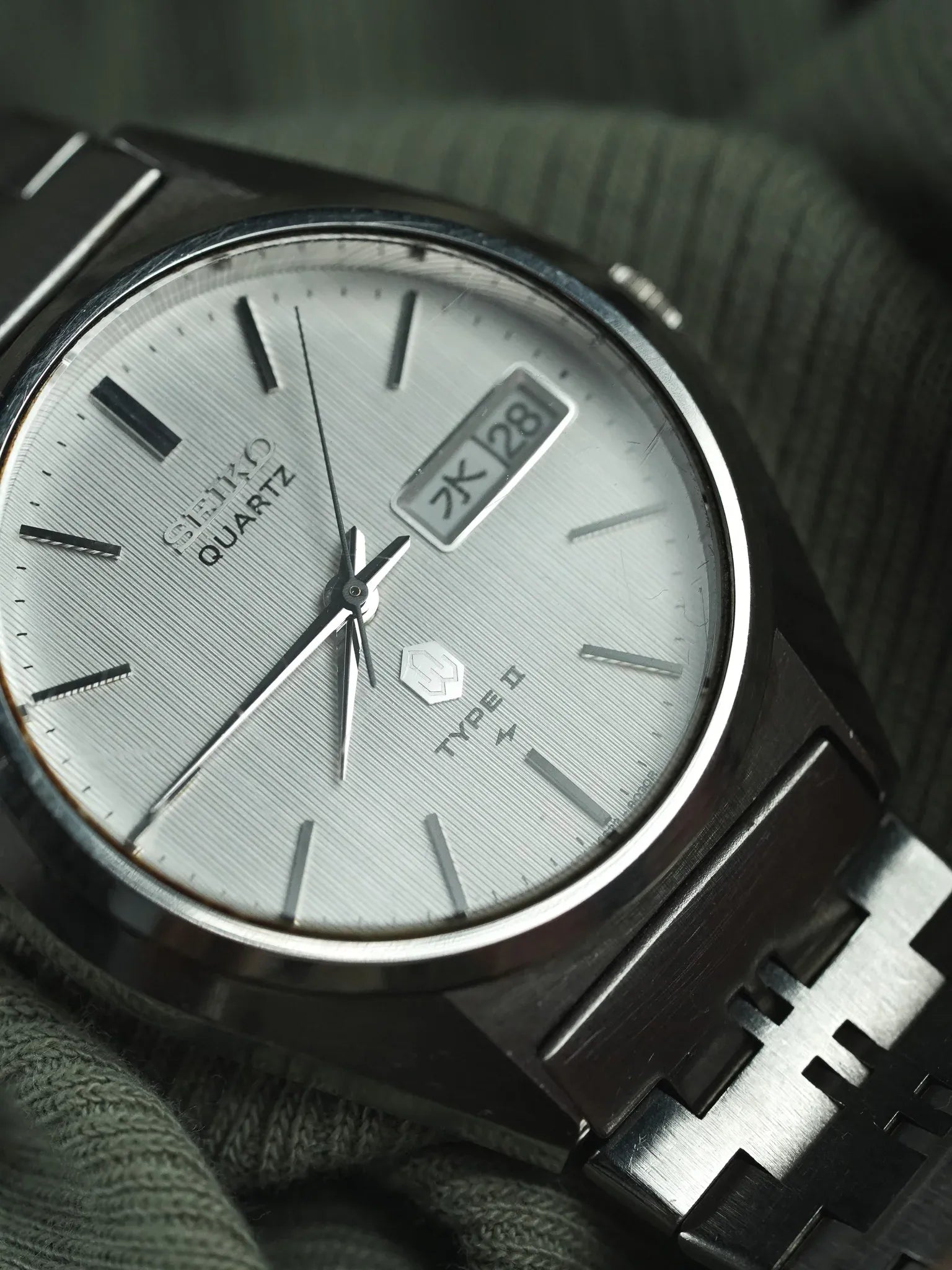 Seiko - Type II Daydate kanji Acier tapissé bracelet acier spéciale - 1987 - Atelier Victor - Vintage Shop