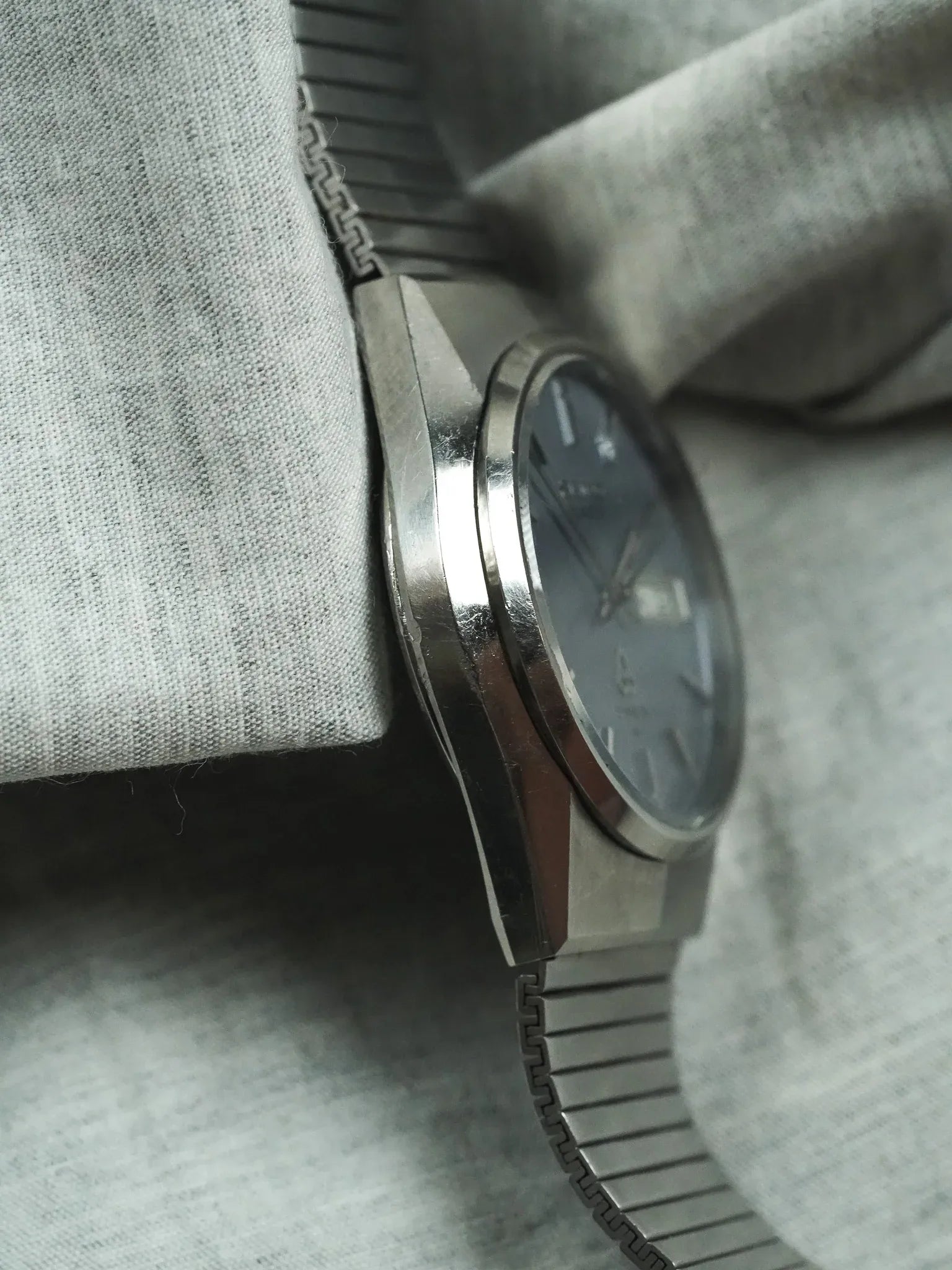 Seiko - Type II Daydate Kanji Cadran bleu gris - 1977 - Atelier Victor - Vintage Shop