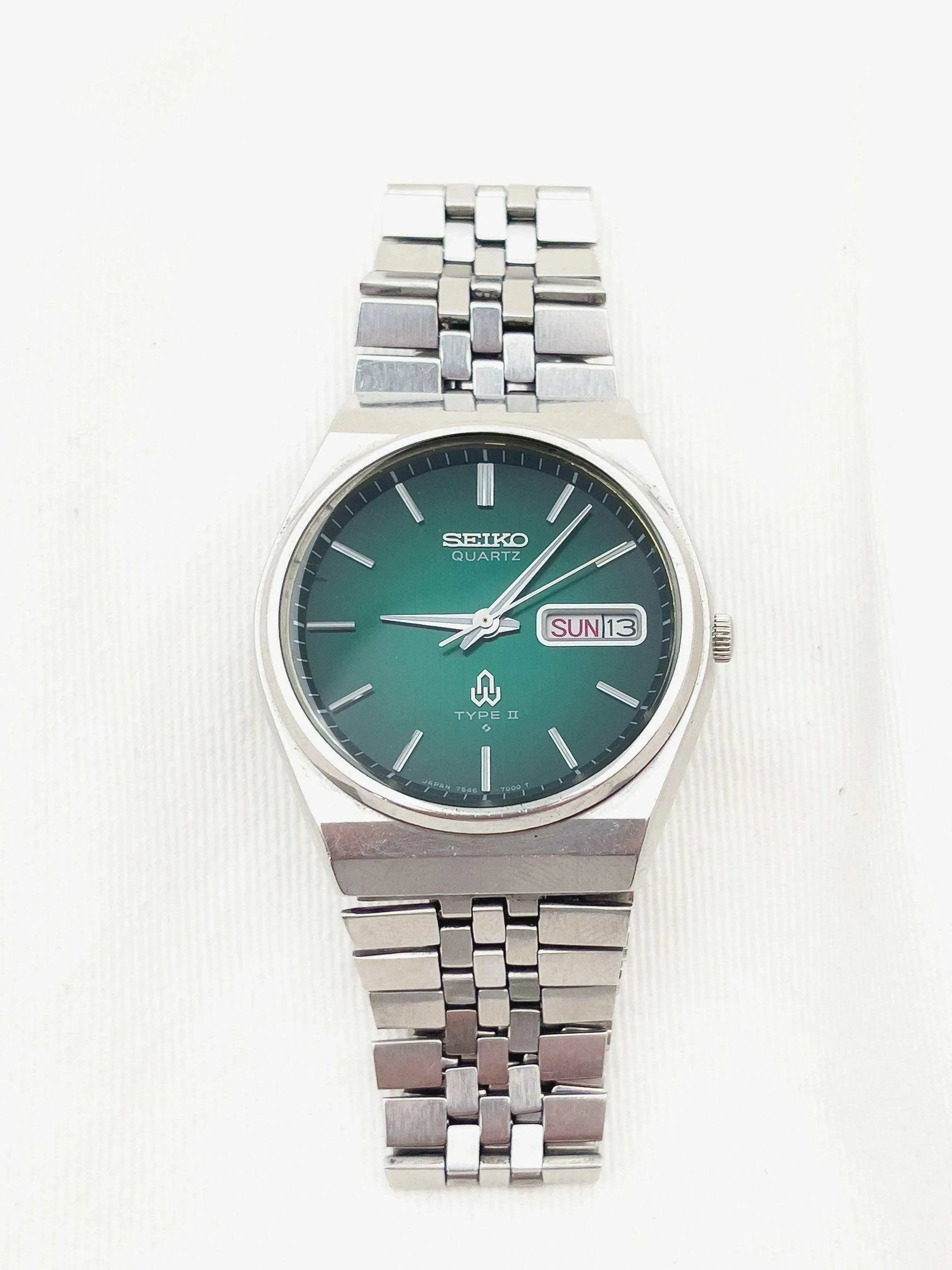 Seiko - Type II Daydate Kanji Cadran vert - 1977 - Atelier Victor - Vintage Shop