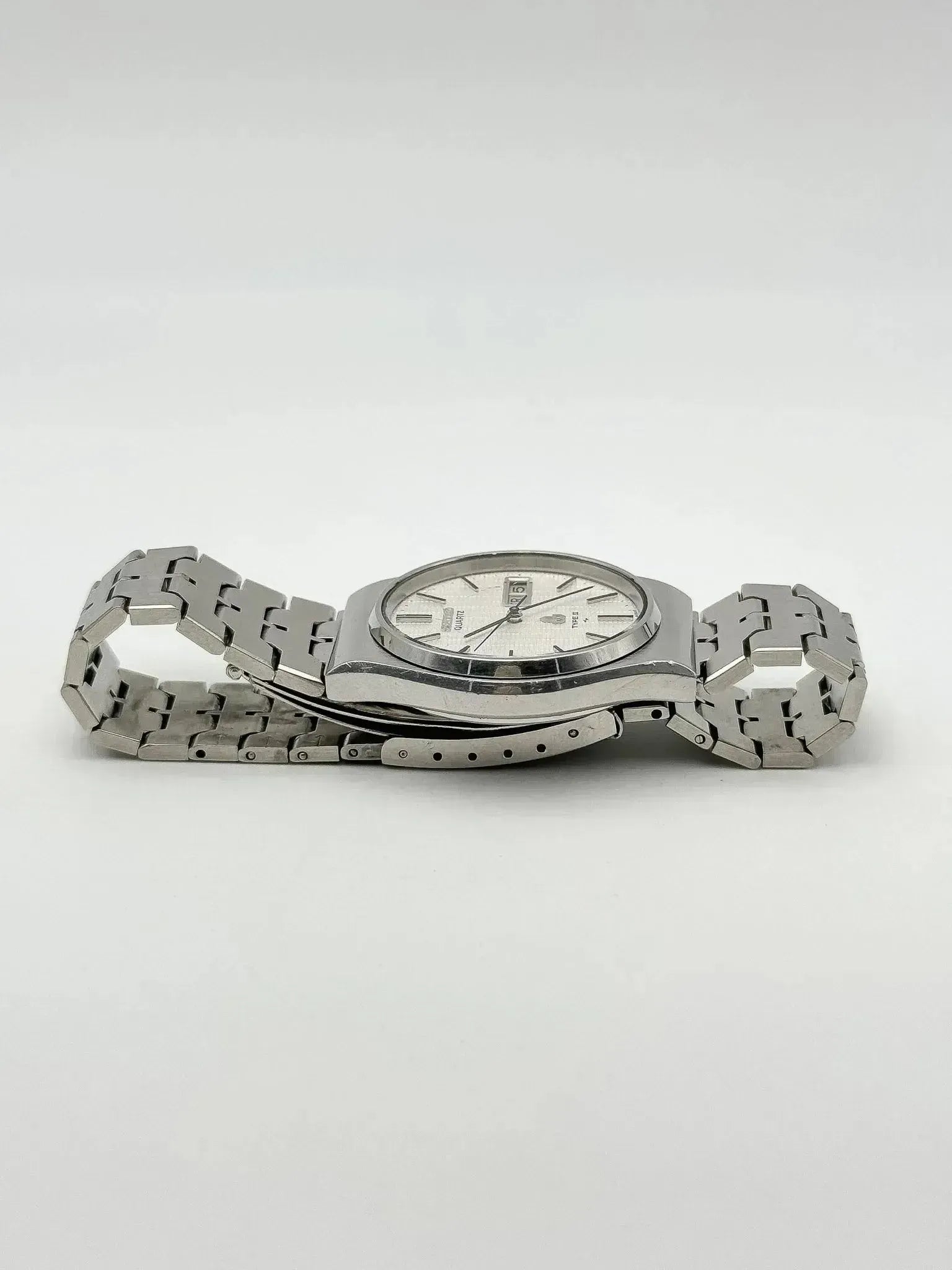 Seiko - Type II Daydate Tapisserie Acier - 1979 - Atelier Victor