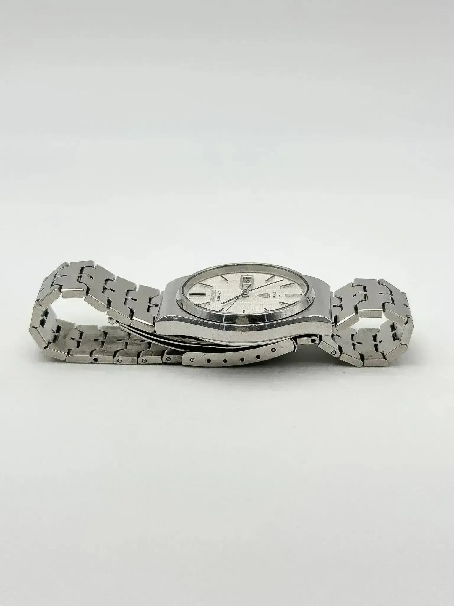 Seiko - Type II Daydate Tapisserie Acier - 1979 - Atelier Victor