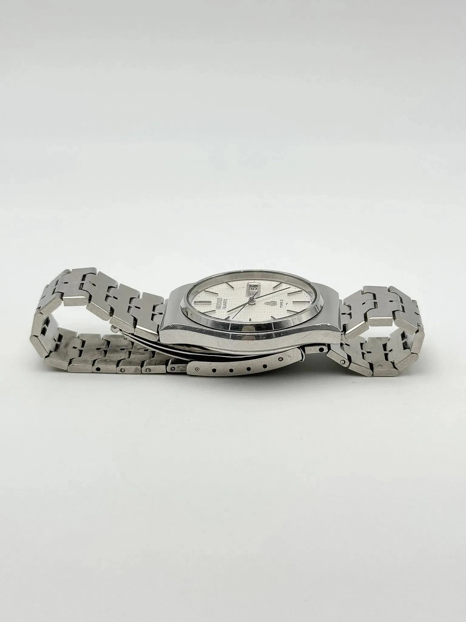 Seiko - Type II Daydate Tapisserie Acier - 1979 - Atelier Victor Paris - Vintage Watch Shop Dubai