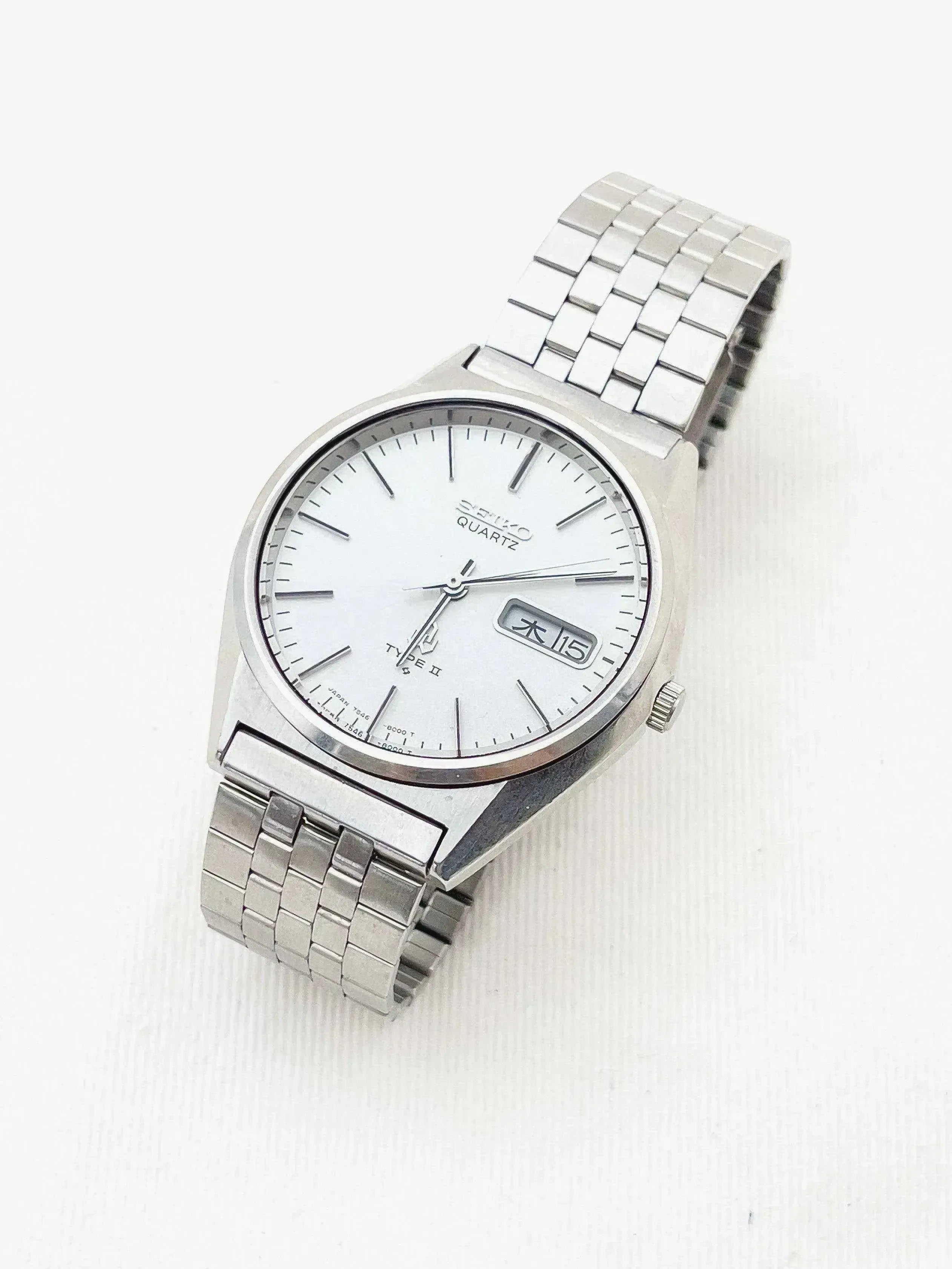 Seiko - Type II Kanji Cadran Blanc - 1977 - Atelier Victor