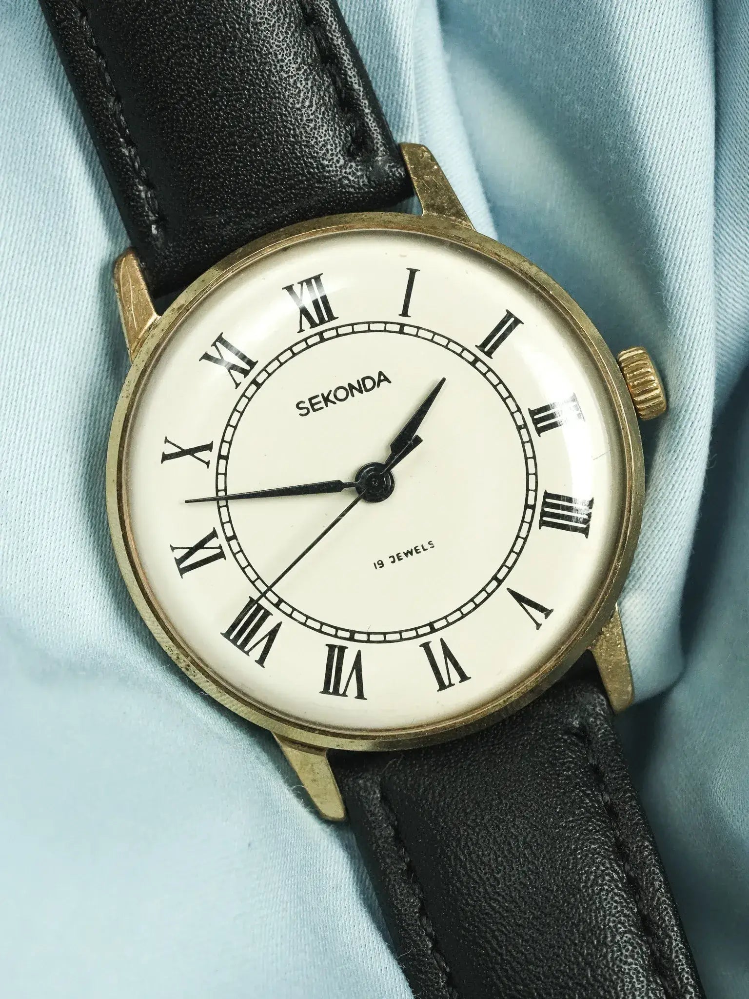 Sekonda - Or Index Romain - 1970s