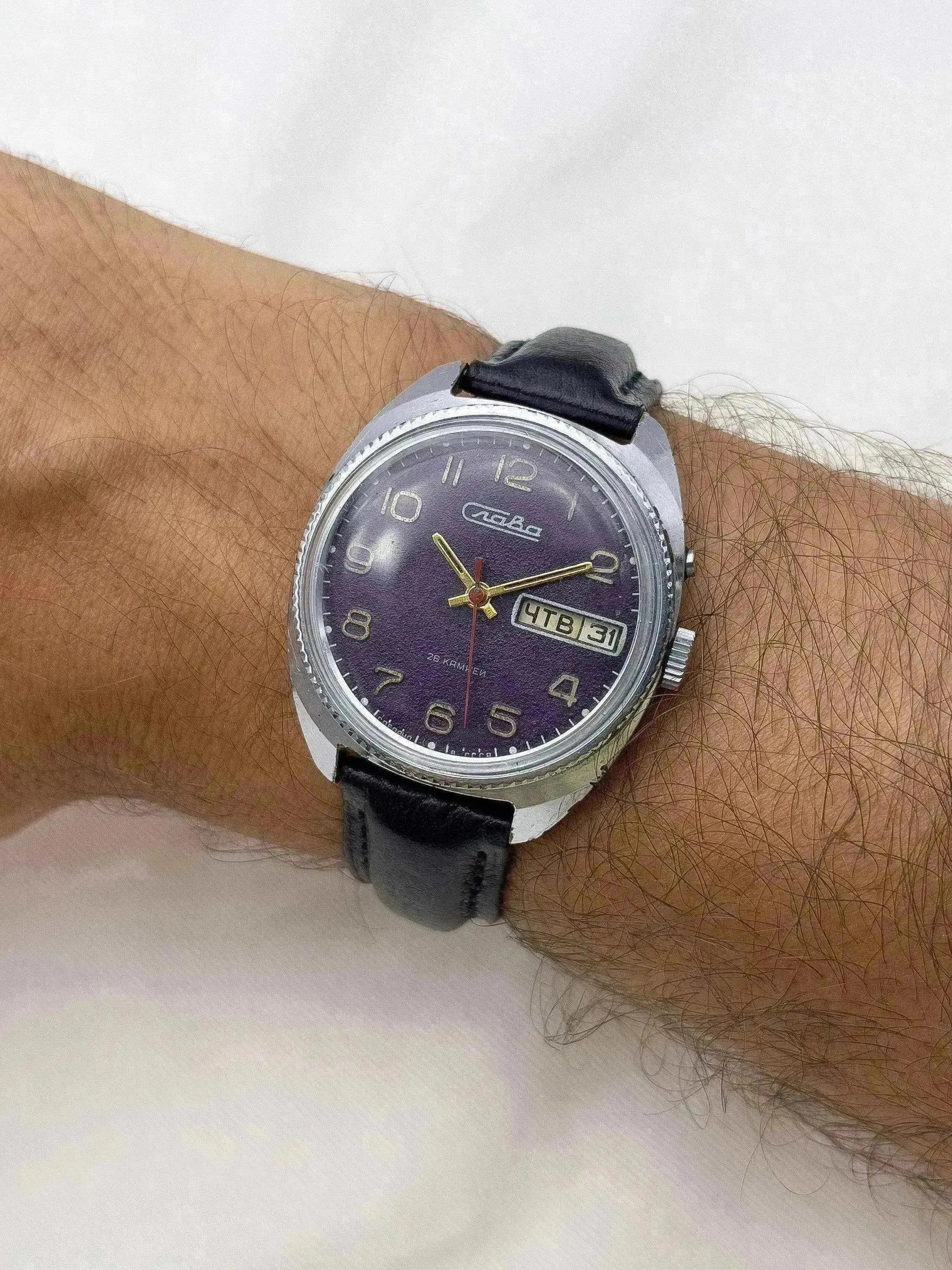 Slava - Daydate Purple - 1980’s - Atelier Victor