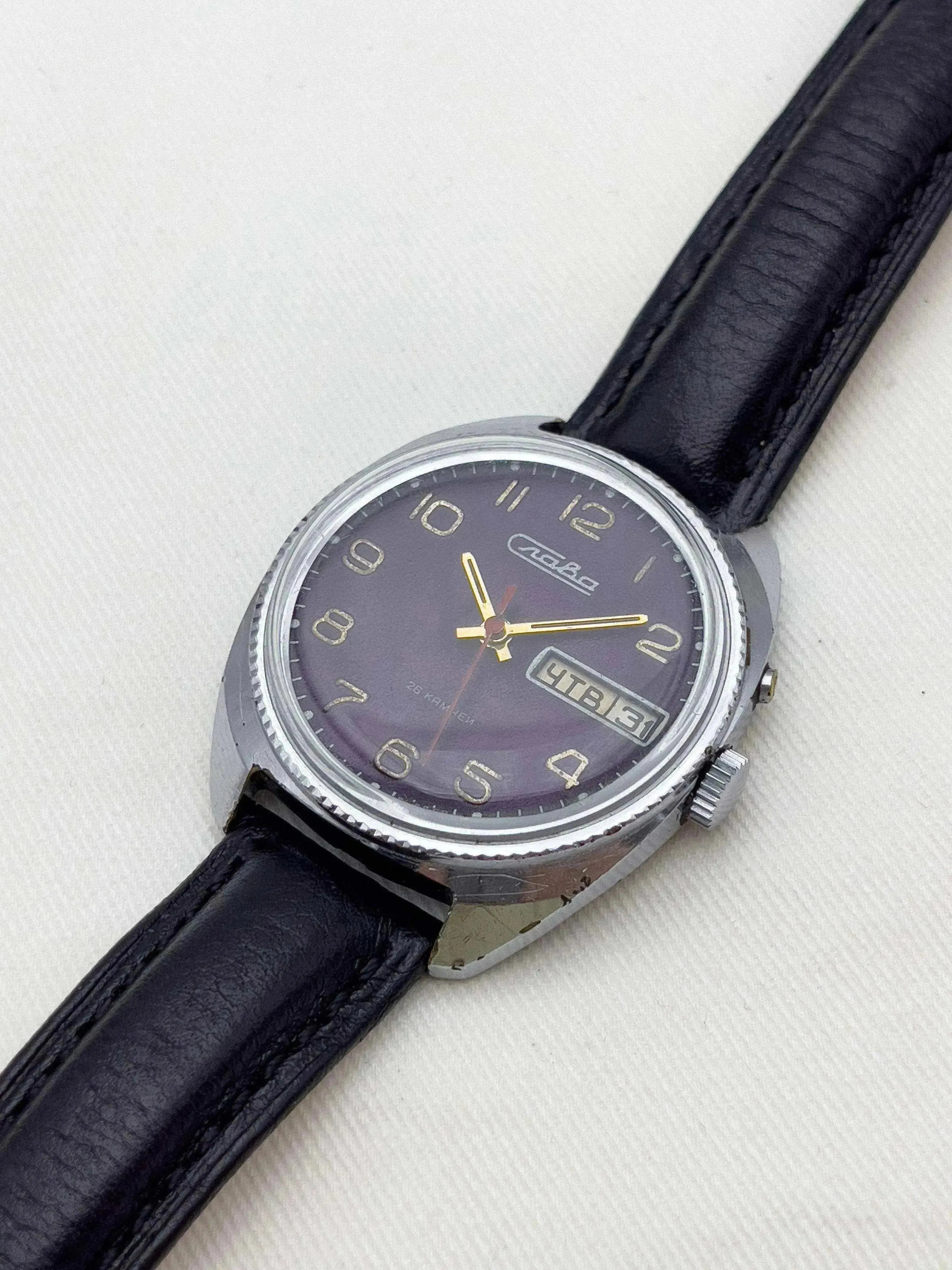 Slava - Daydate Purple - 1980’s - Atelier Victor Paris - Vintage Watch Shop Dubai