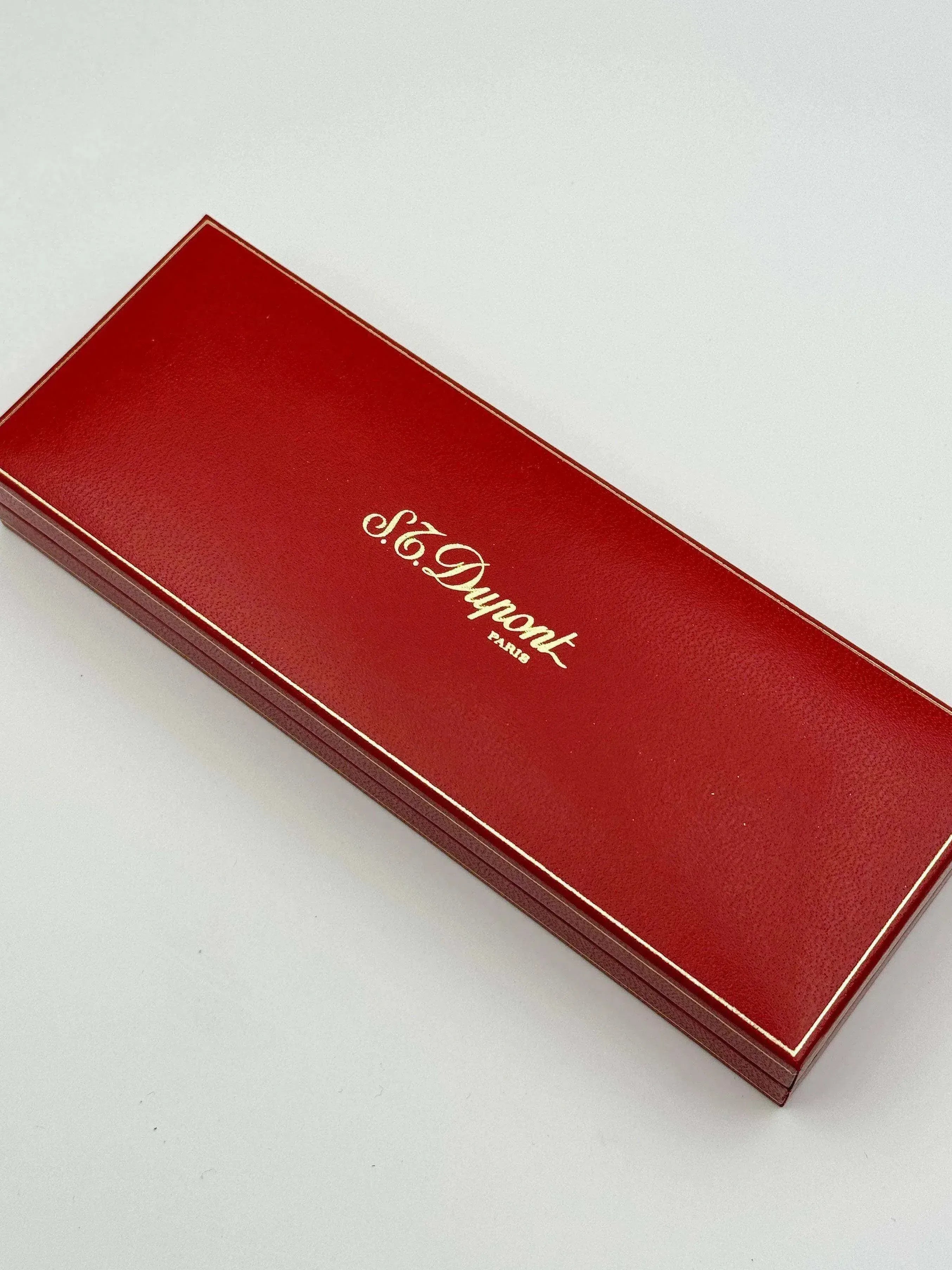 ST Dupont Paris - Stylo bille métal argenté - Boite - 1980s - Atelier Victor