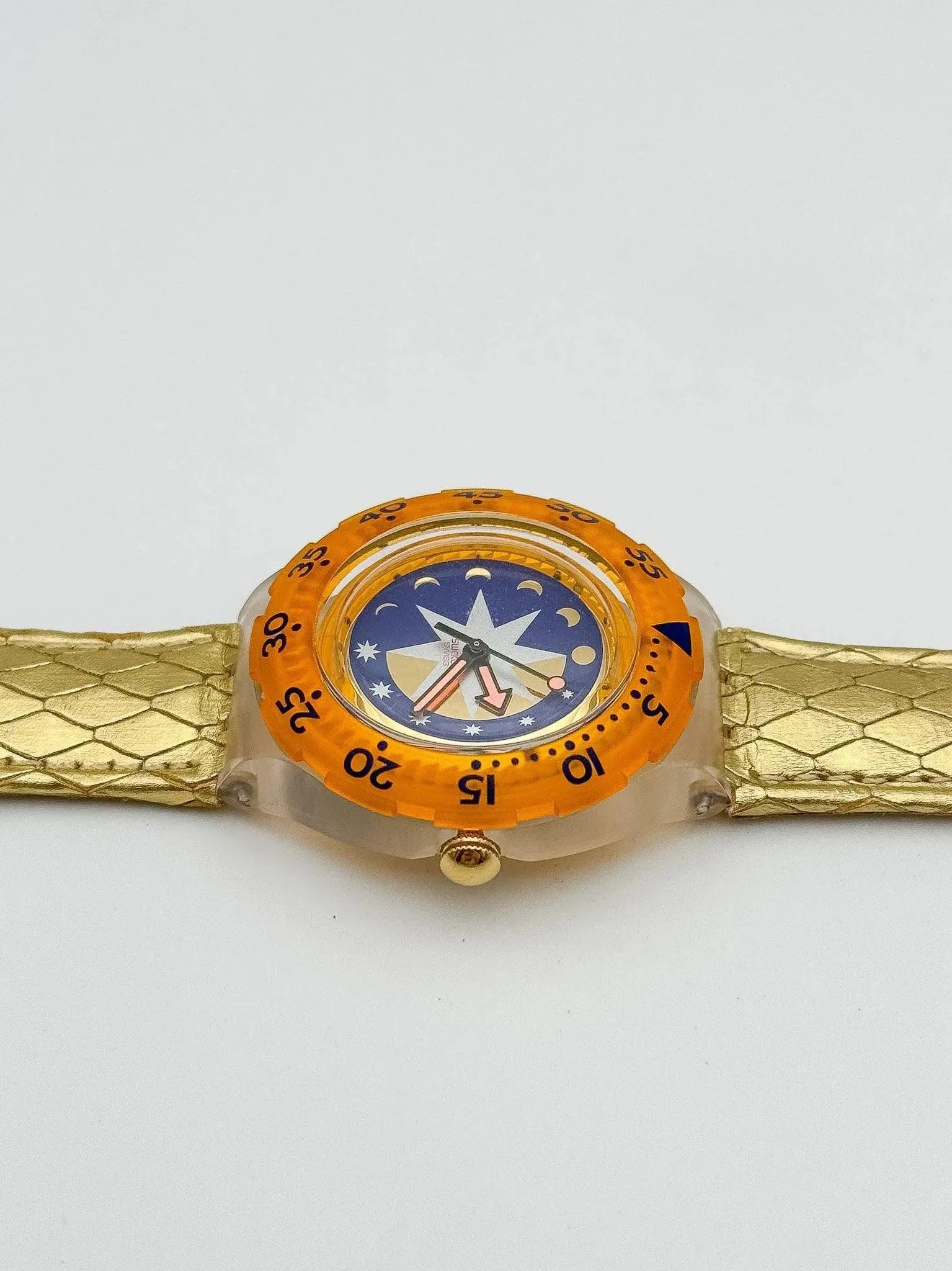 Swatch - Golden Island - Boite et Papier - NOS - 1990s - Atelier Victor - Vintage Shop
