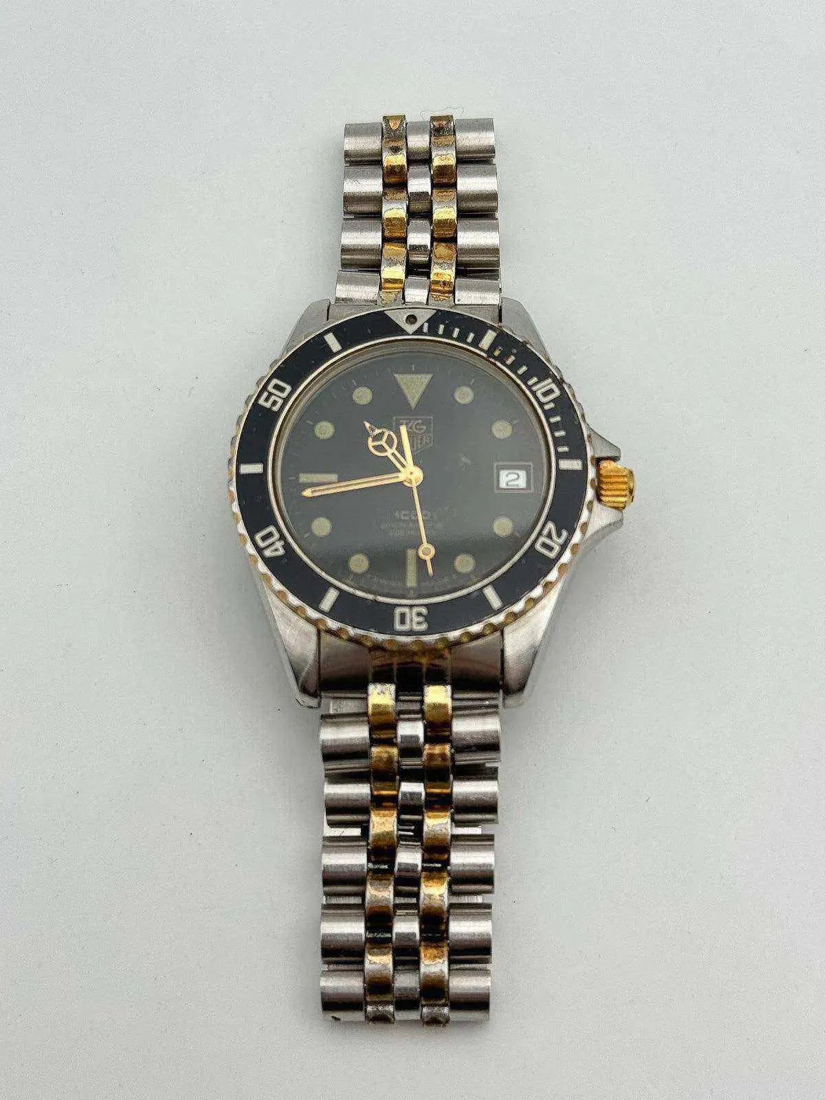 Tag Heuer - 1000 Professional 200 meters Two Tones - 1990’s - Atelier Victor Paris - Vintage Watch Shop Dubai