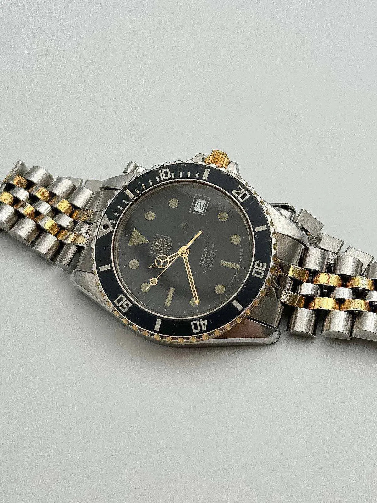 Tag Heuer - 1000 Professional 200 meters Two Tones - 1990’s - Atelier Victor Paris - Vintage Watch Shop Dubai