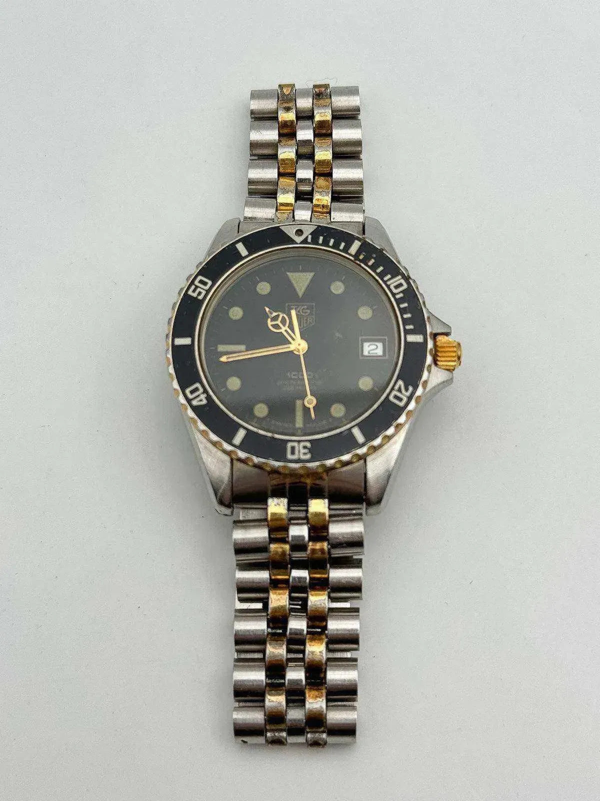 Tag Heuer - 1000 Professional 200 meters Two Tones - 1990’s - Atelier Victor - Vintage Shop