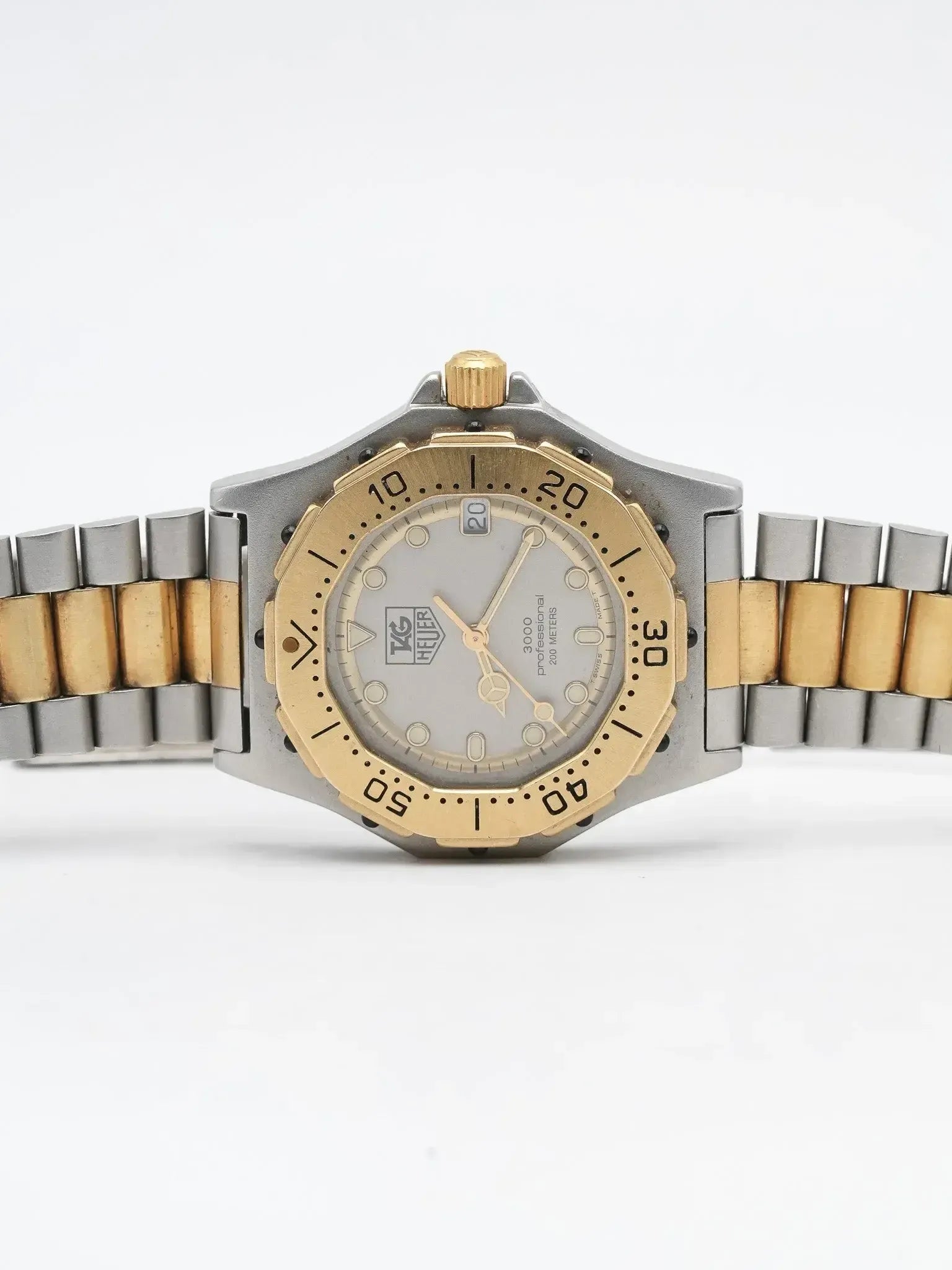 Tag Heuer - 3000 Professional 934.213 Bi-tons Acier Or - 1990s - Atelier Victor
