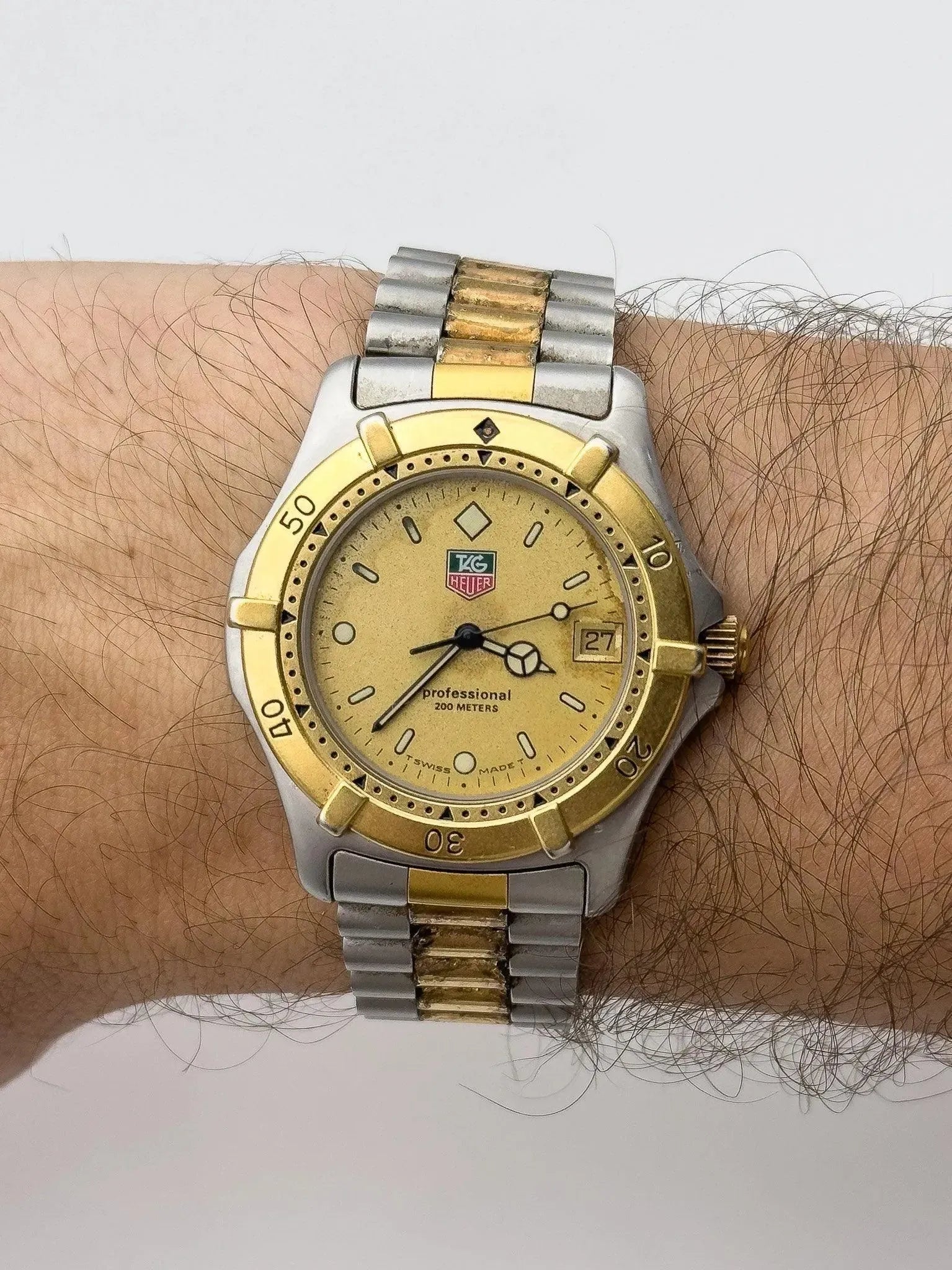 Tag Heuer - Professional 200M Acier & Plaqué or - 1990s - Atelier Victor