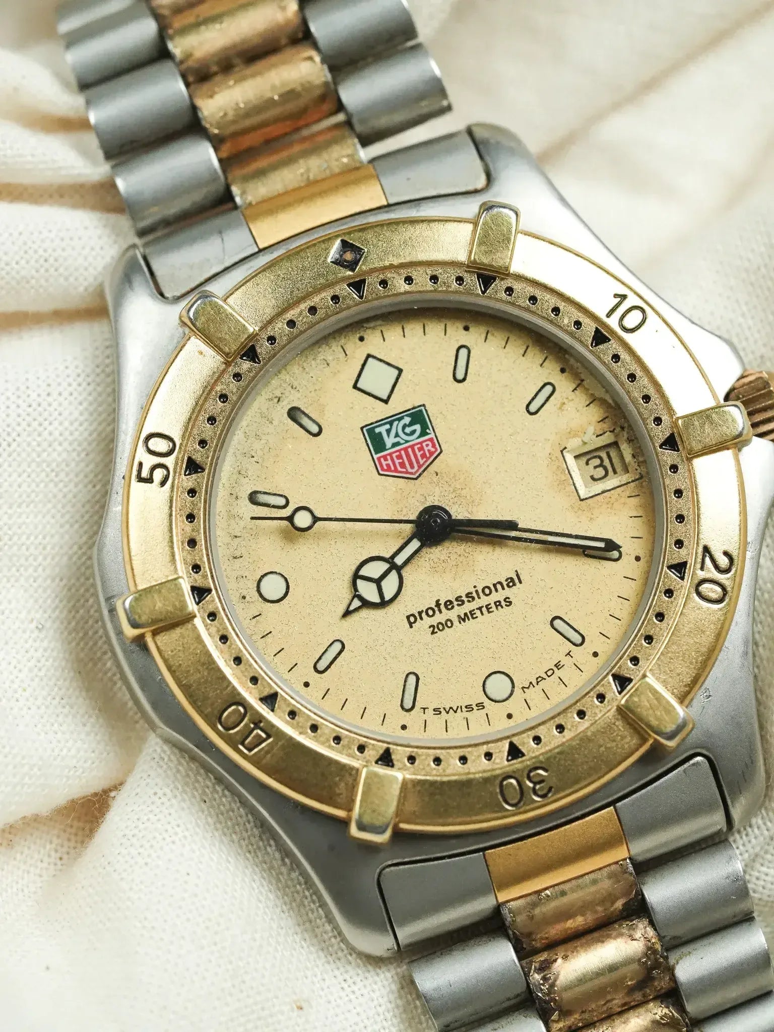 Tag Heuer - Professional 200M Steel & Gold Plated - 1990s